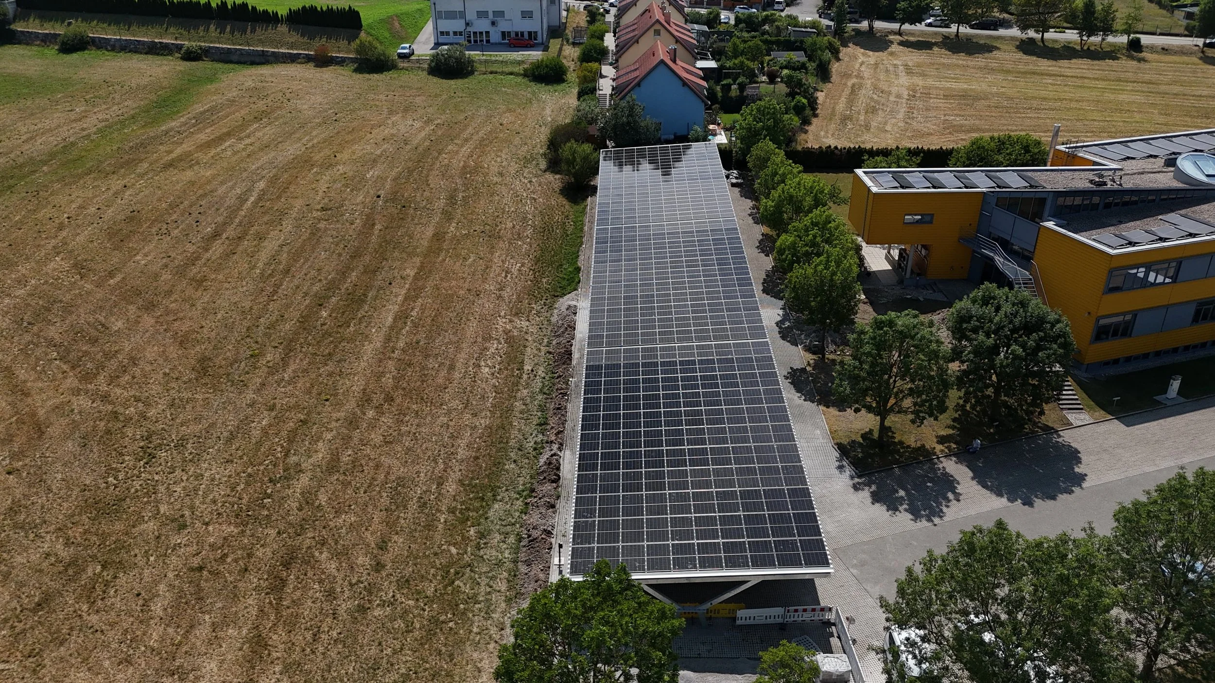 PV Carport Modell XY von Austroport in Niederösterreich