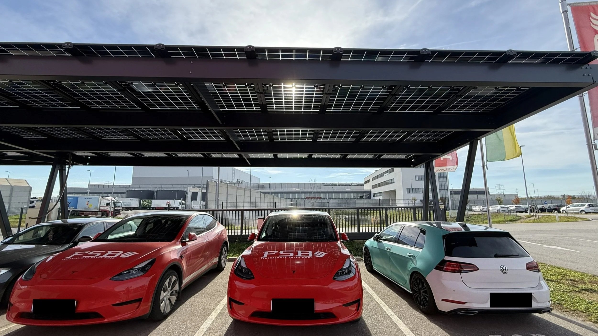 PV Carport in Niederösterreich Weinviertel