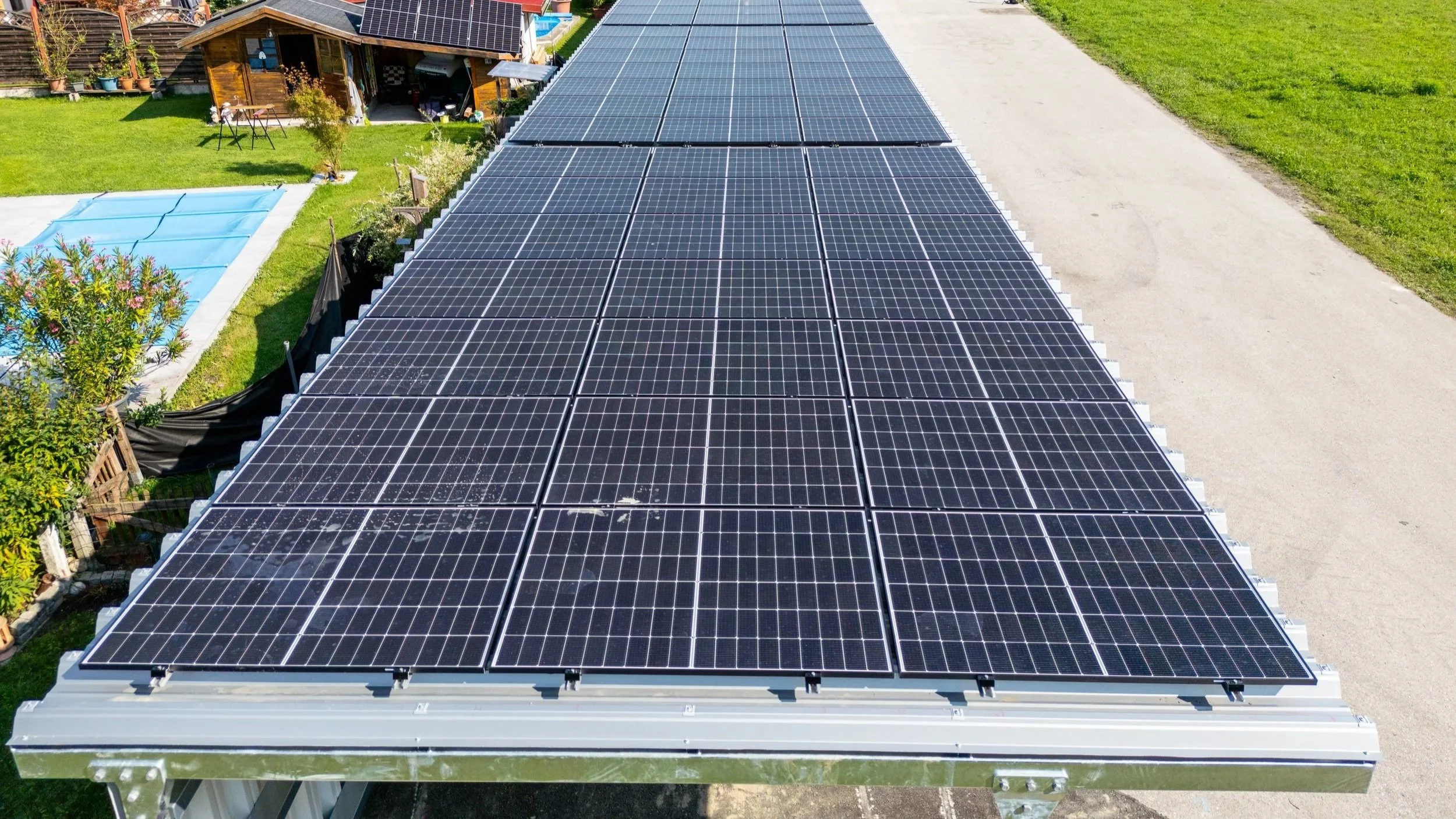 PV Carport Förderung in OÖ