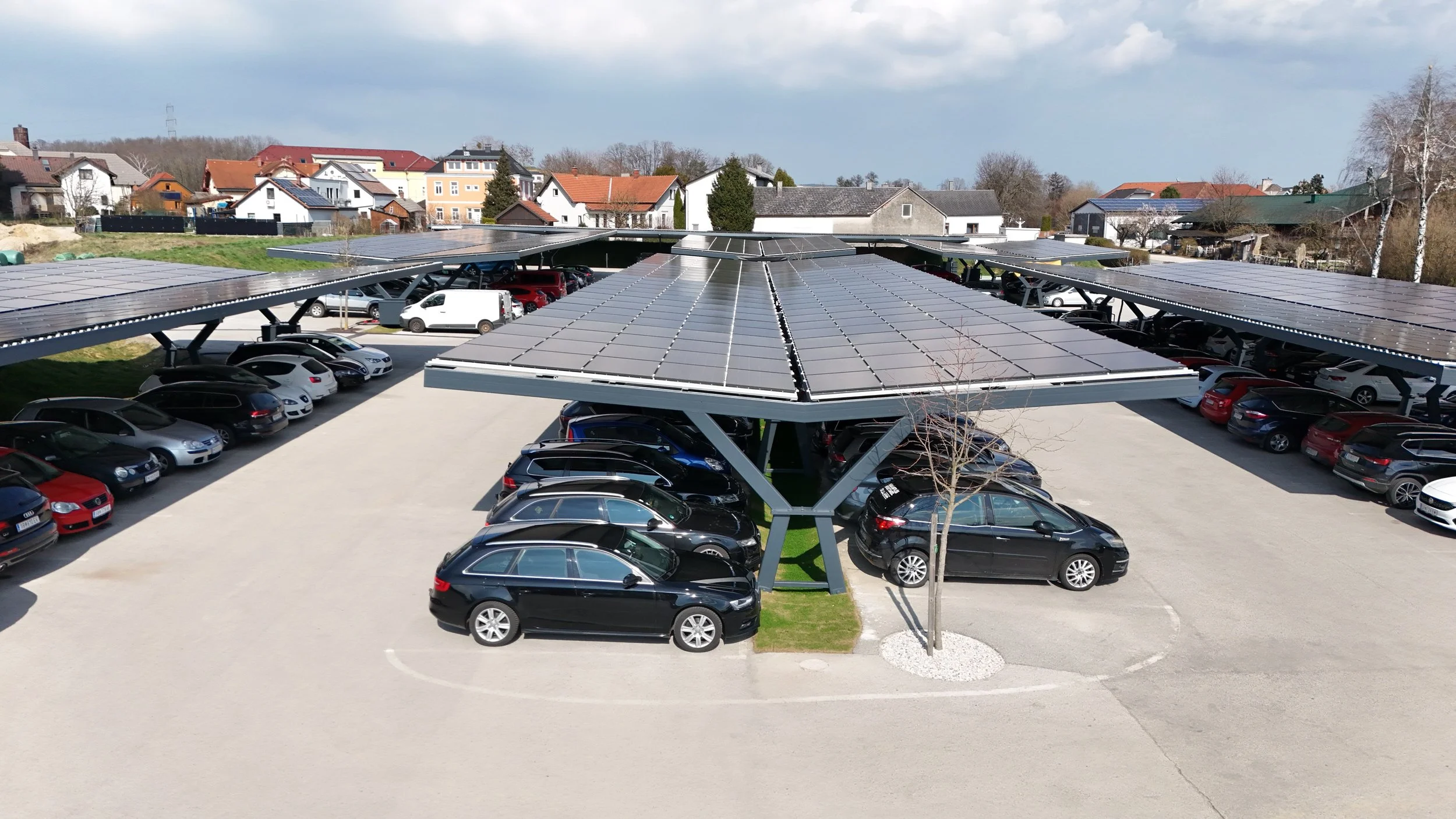 Austroport Modell XY doppelreihig in anthrazit