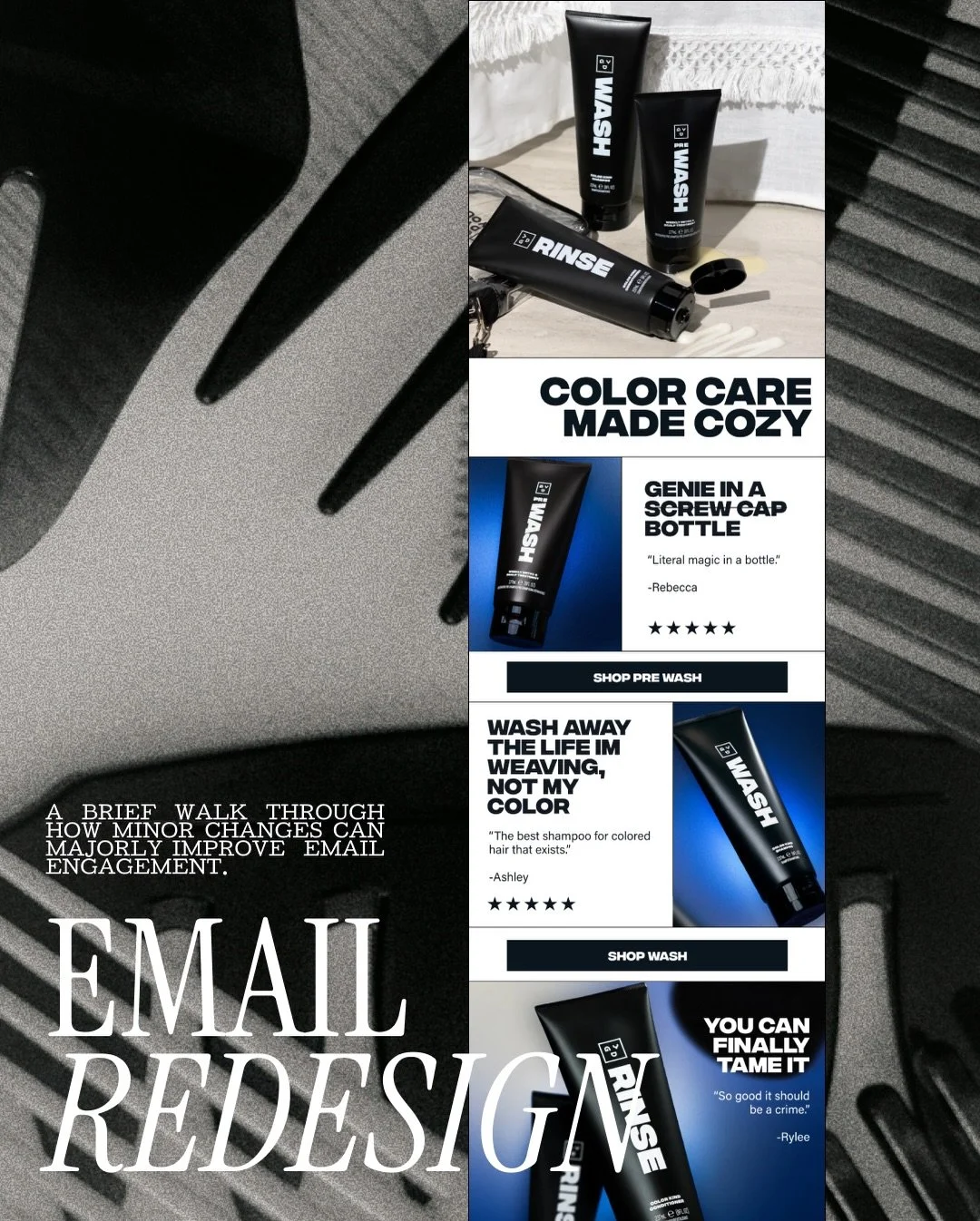 Let me be SO clear: the original email was great, copy and design included!!

👉 but shifting a few components for this @gooddyeyoung campaign could help boost engagement and brand connection with readers

These are super simple tweaks you can start 