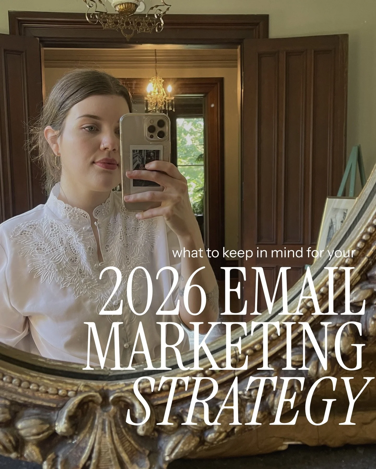 In 2026 we&rsquo;re curating better online spaces that are intentional, creative, and honest. 

Emails one of the best ways to do that! 

Here&rsquo;s the top things to keep in mind as you shape your email strategy. 

Don&rsquo;t want to DIY? 

👉My 