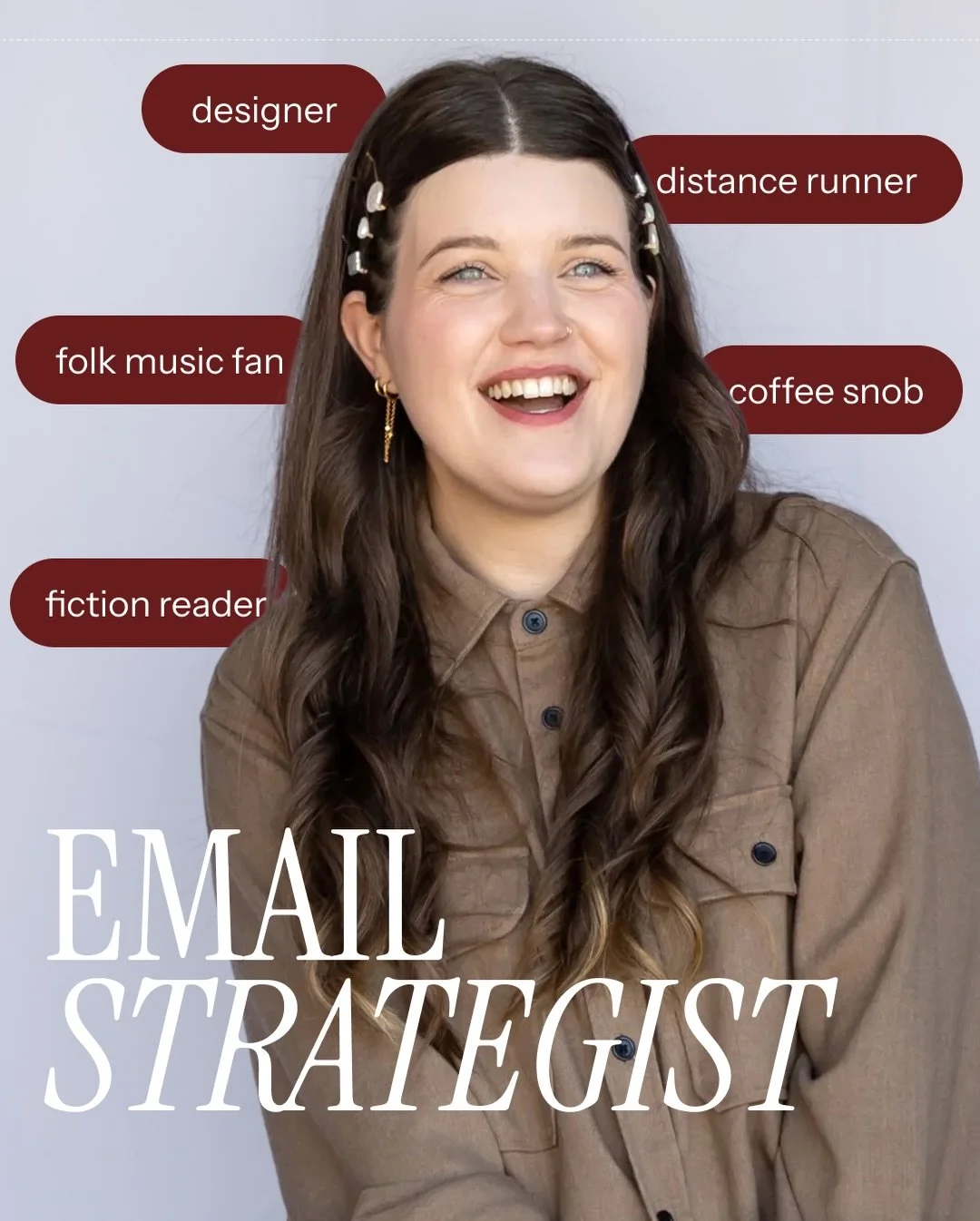 Hi, I&rsquo;m Krystal Ivy ☺️

Your go-to email strategist &amp; designer, vintage tech nerd, dessert fiend, romance book junkie, Bon Iver-obsessed creative showing you how exciting email marketing can really be!

I&rsquo;m a tiny-town midwesterner se