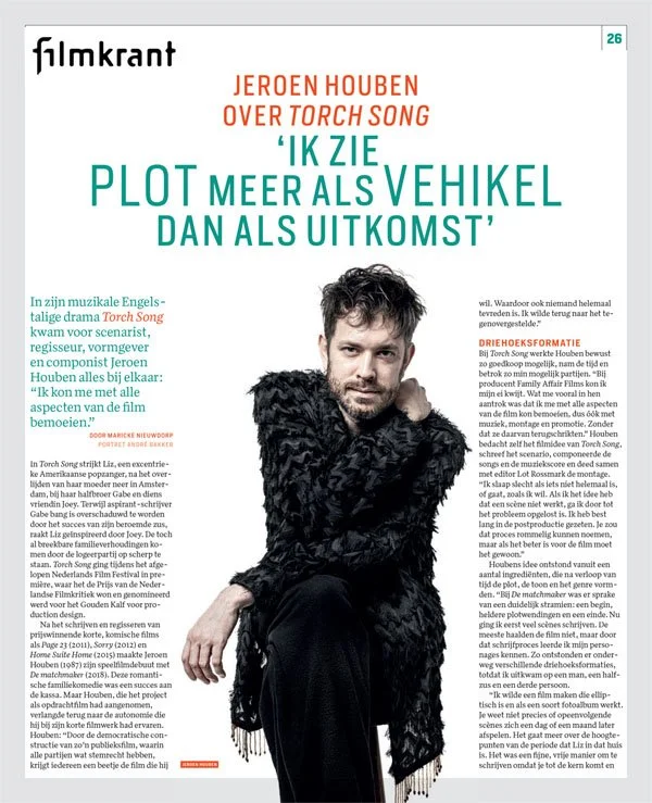 Jeroen Houben in Filmkrant