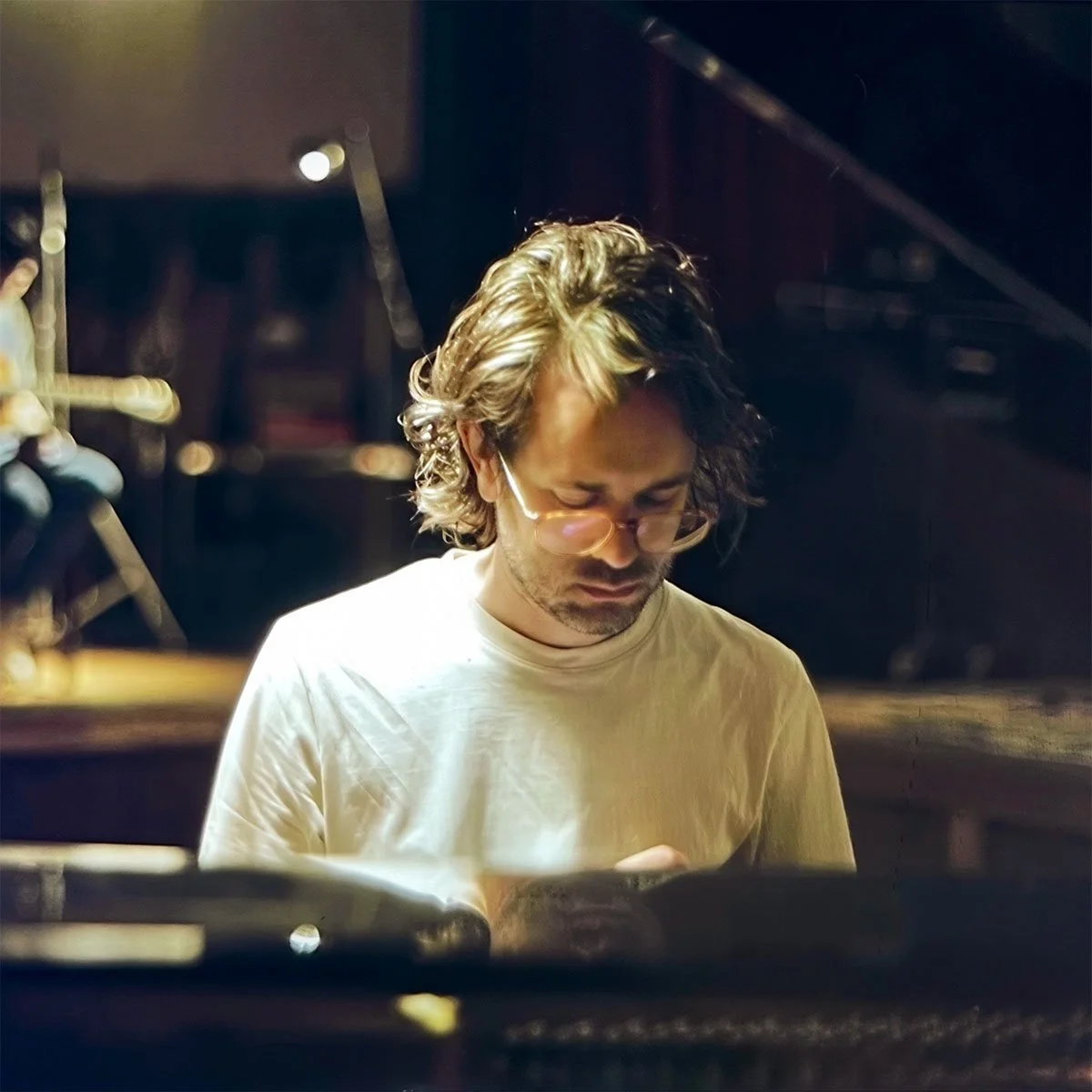 Jeroen Houben recording music