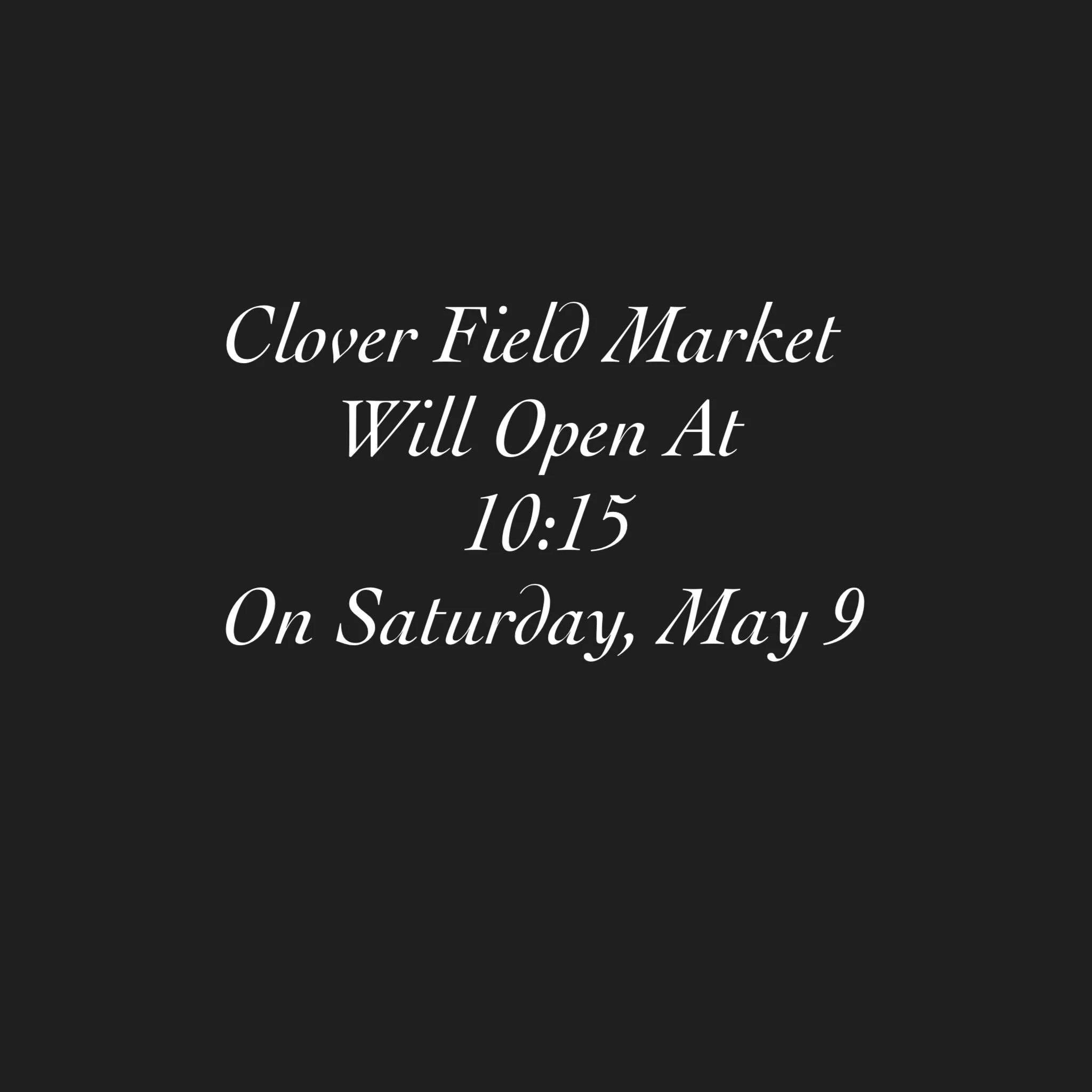 This Saturday hours, 10:15 - 3:00.  Thank you for understanding 😊