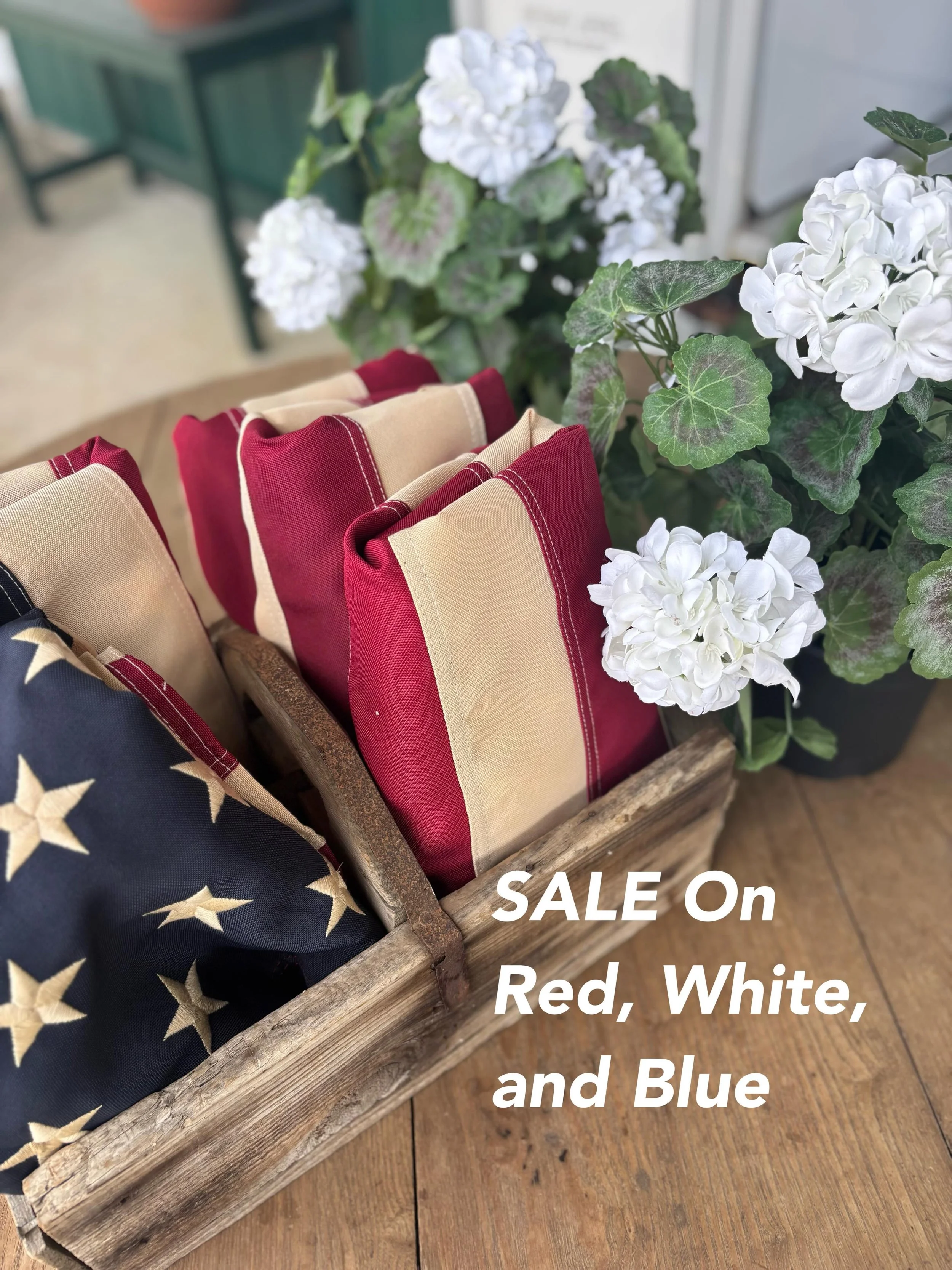 Let&rsquo;s celebrate, May 27 - May 30th; save on everything red, white or blue.  #cloverfieldmarket #memorialdaysale