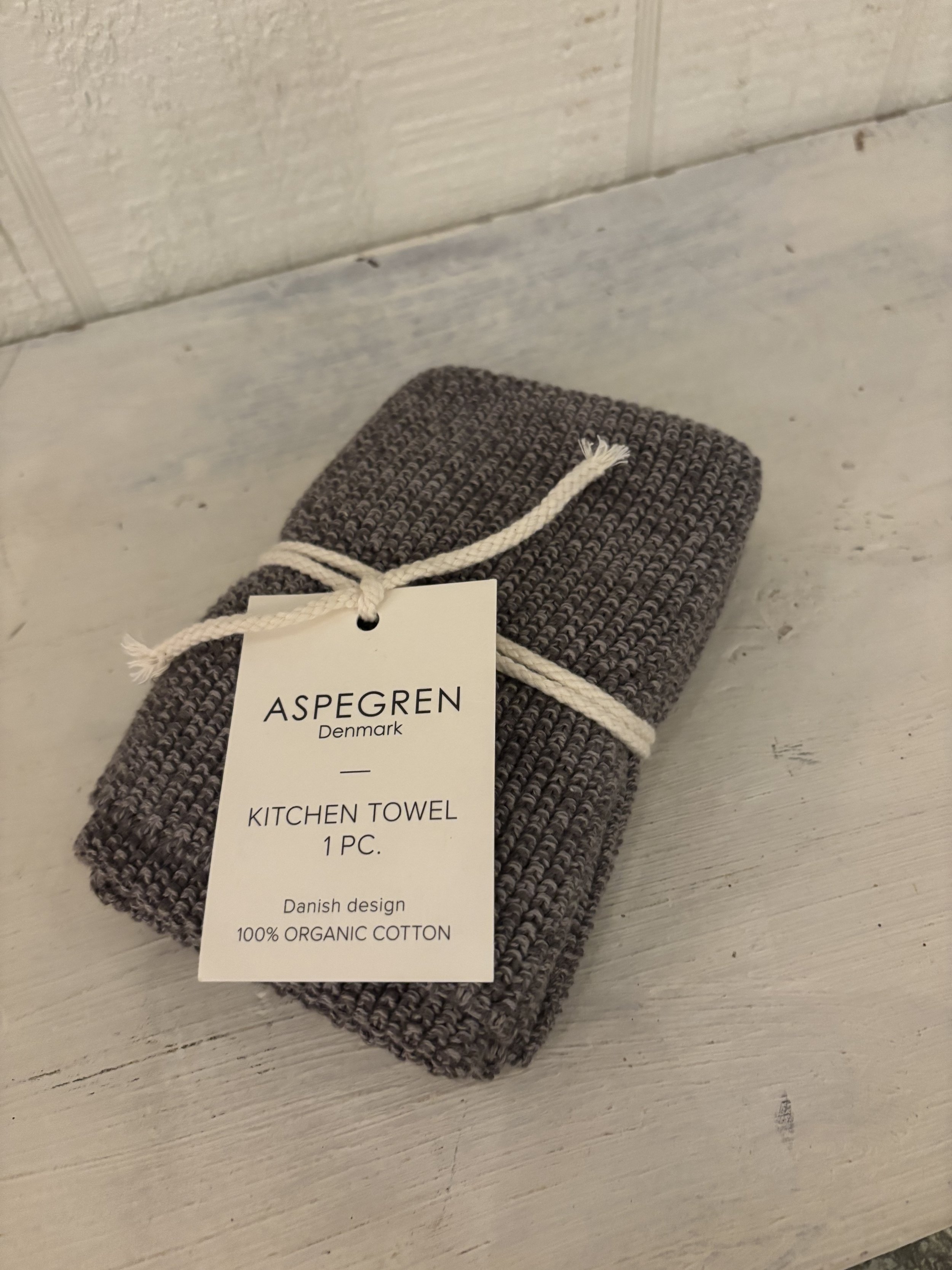 Organic Kitchen Towel (Gray)