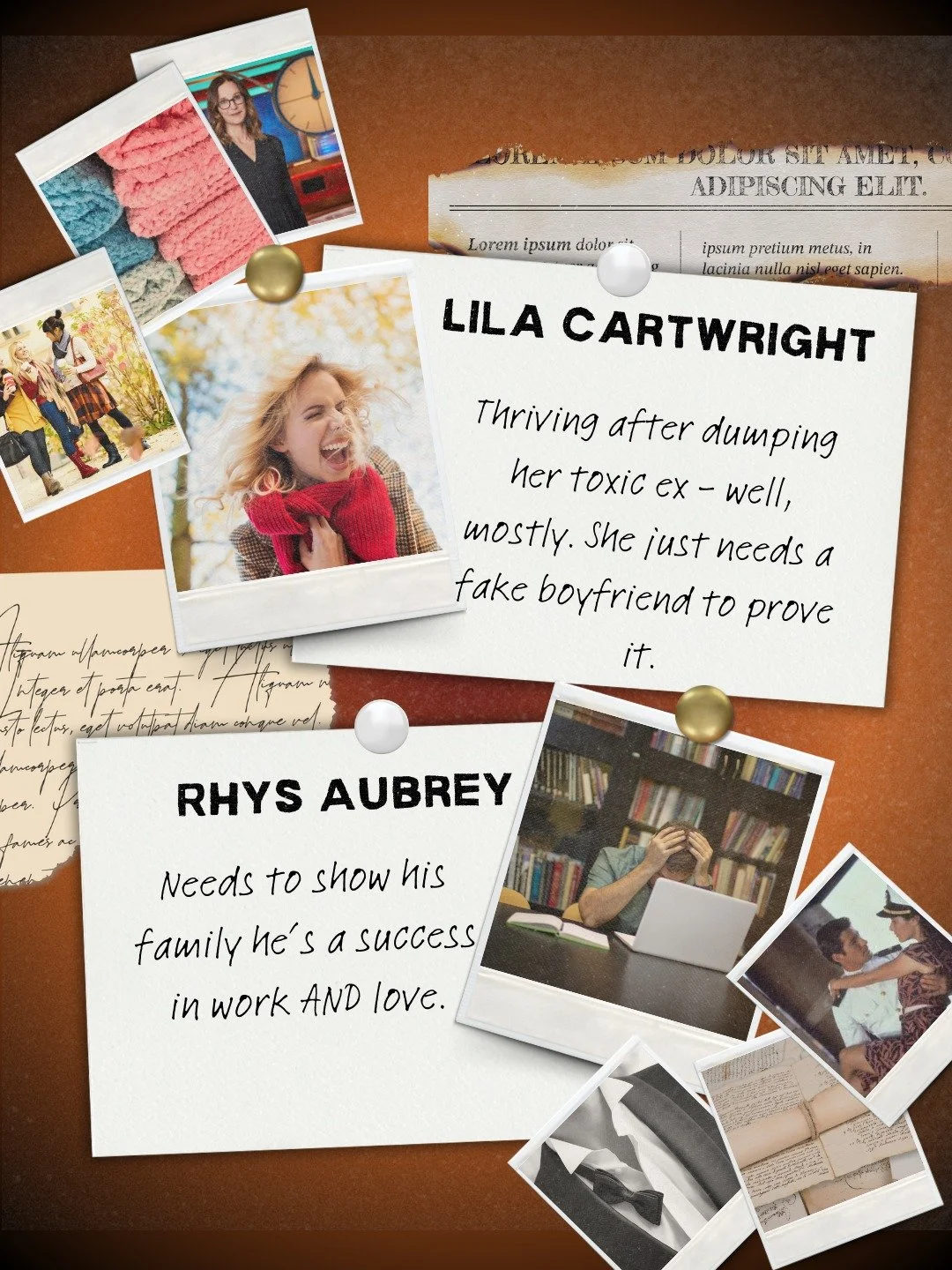 FALLING IN LOVE WASN&rsquo;T ON THE CURRICULUM

Lila Cartwright is thriving after dumping her toxic ex &ndash; well, mostly. That is, until she bumps into him and his new girlfriend, forcing her to grab the nearest man and introduce him as her boyfri