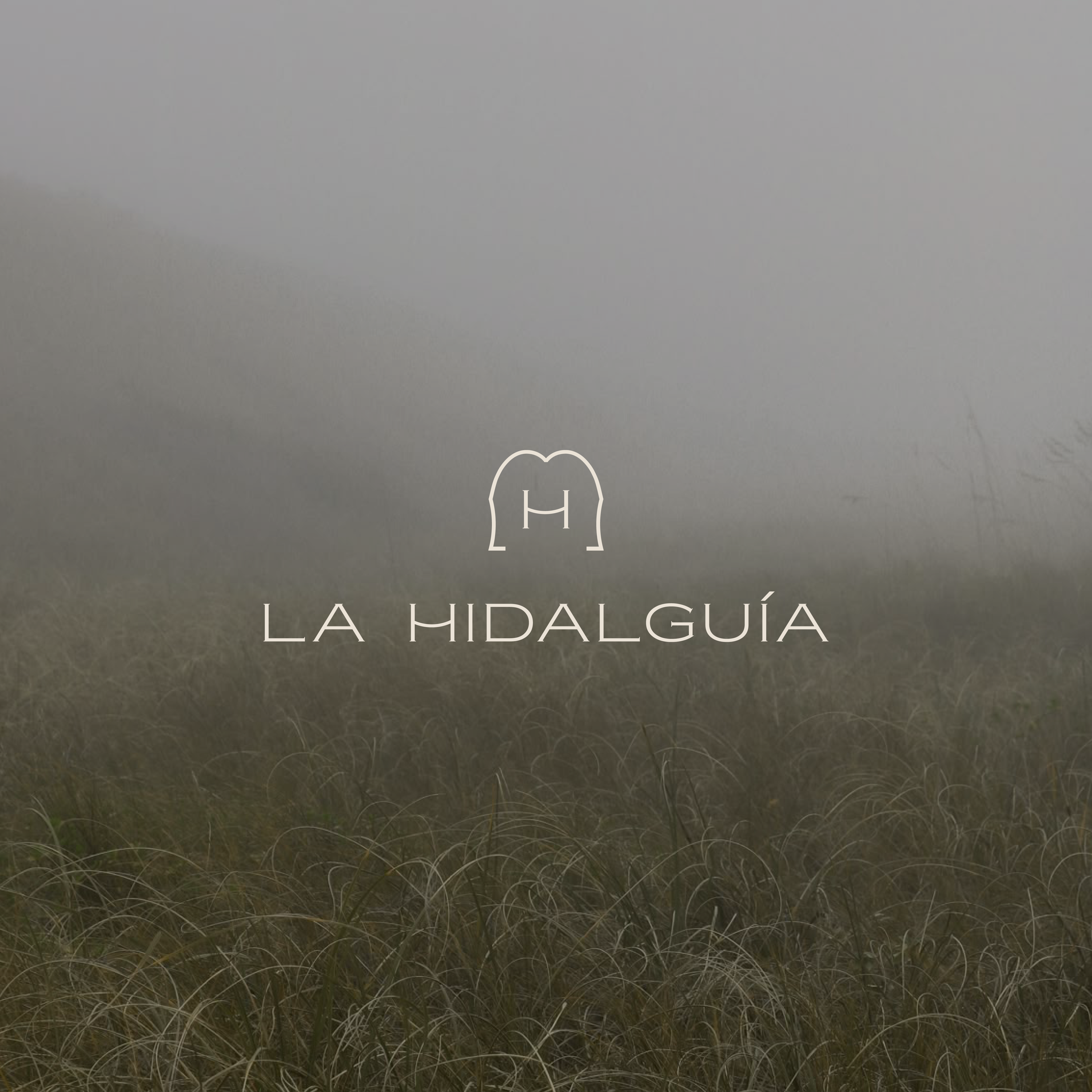 Debossed logo design for luxury equestrian brand