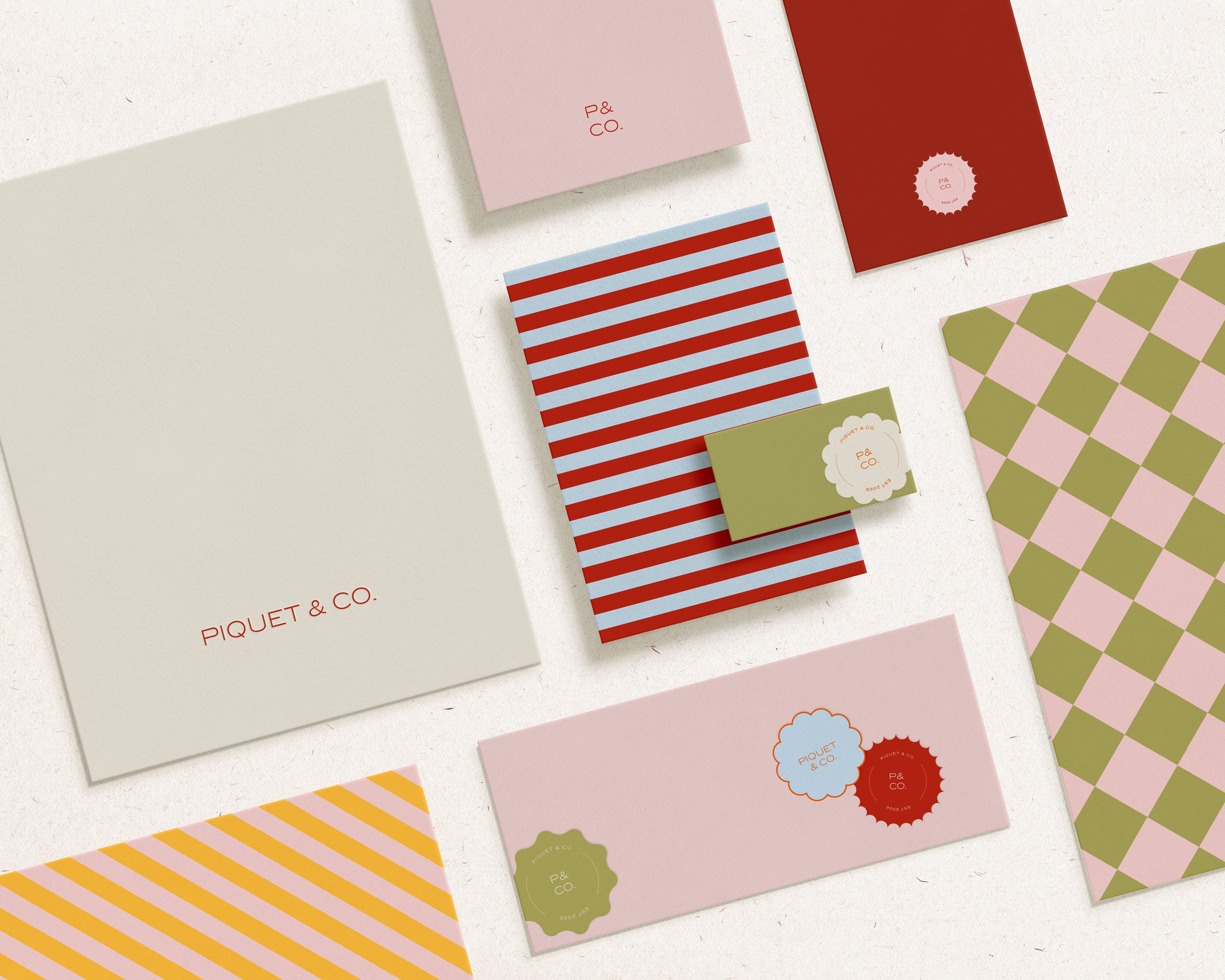 Piquet & Co. | Pre-Made Brand Identity