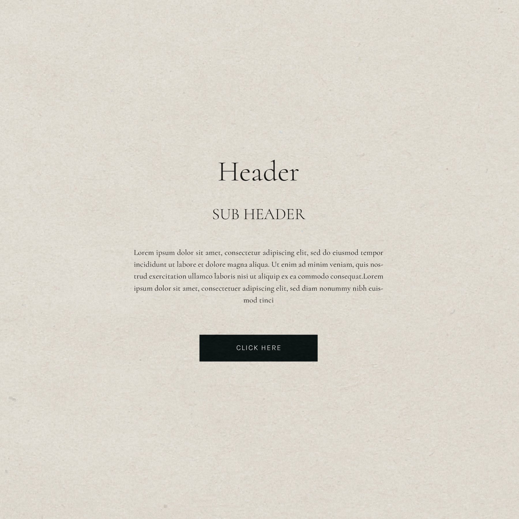 Flora natural skincare website design featuring elegant serif typography, warm neutral textures and minimalist branding