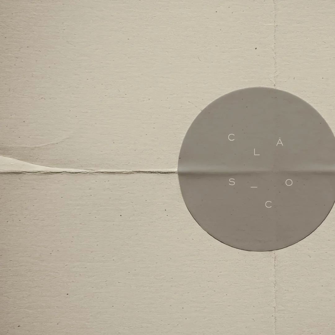 Minimalist logo design for Clásico Estudio architecture studio