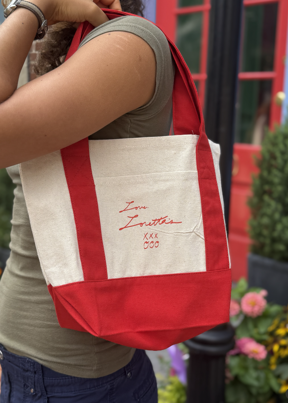 Mini Red Tote