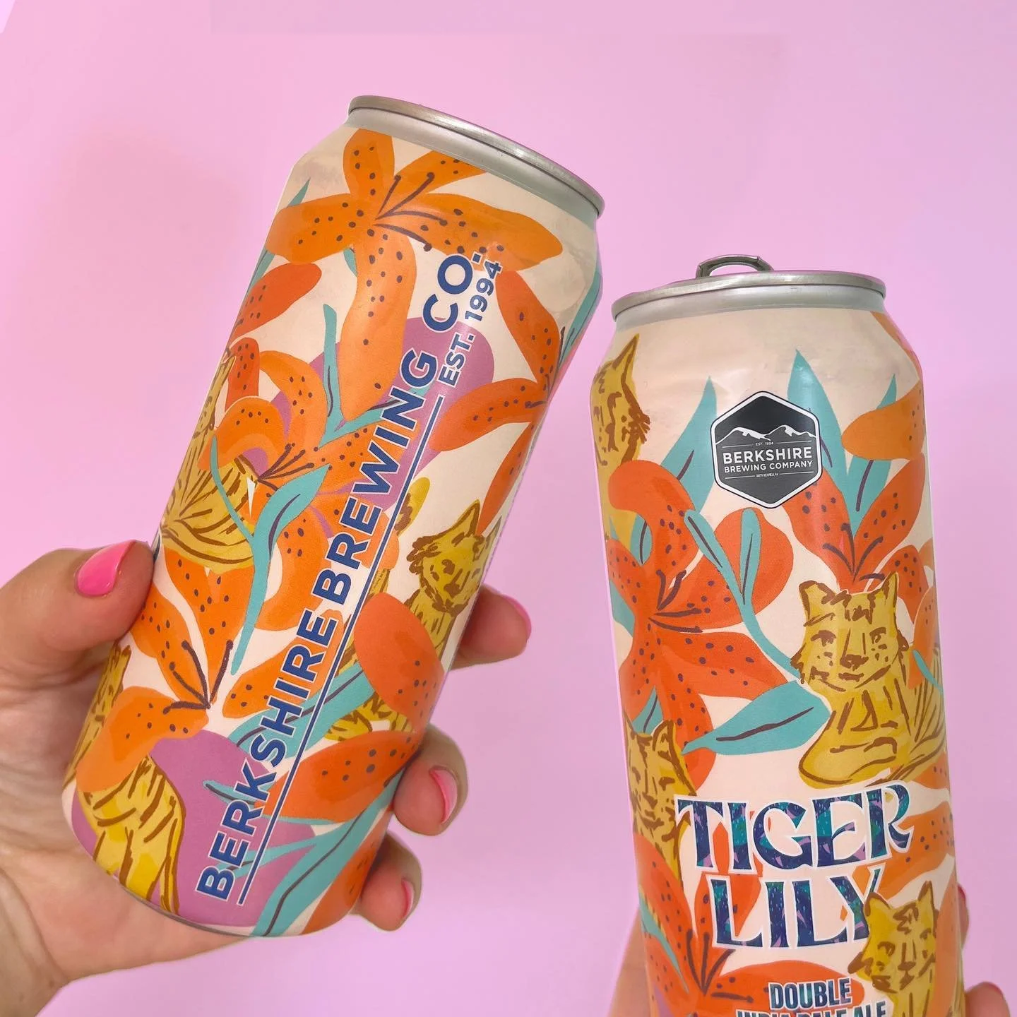 CHEERS 🍻

Thanks to @berkshirebrewco for making one of my dreams come true! My art for their Tiger Lily IPA label 🐯 🌺

And the beer is damn delicious as well.