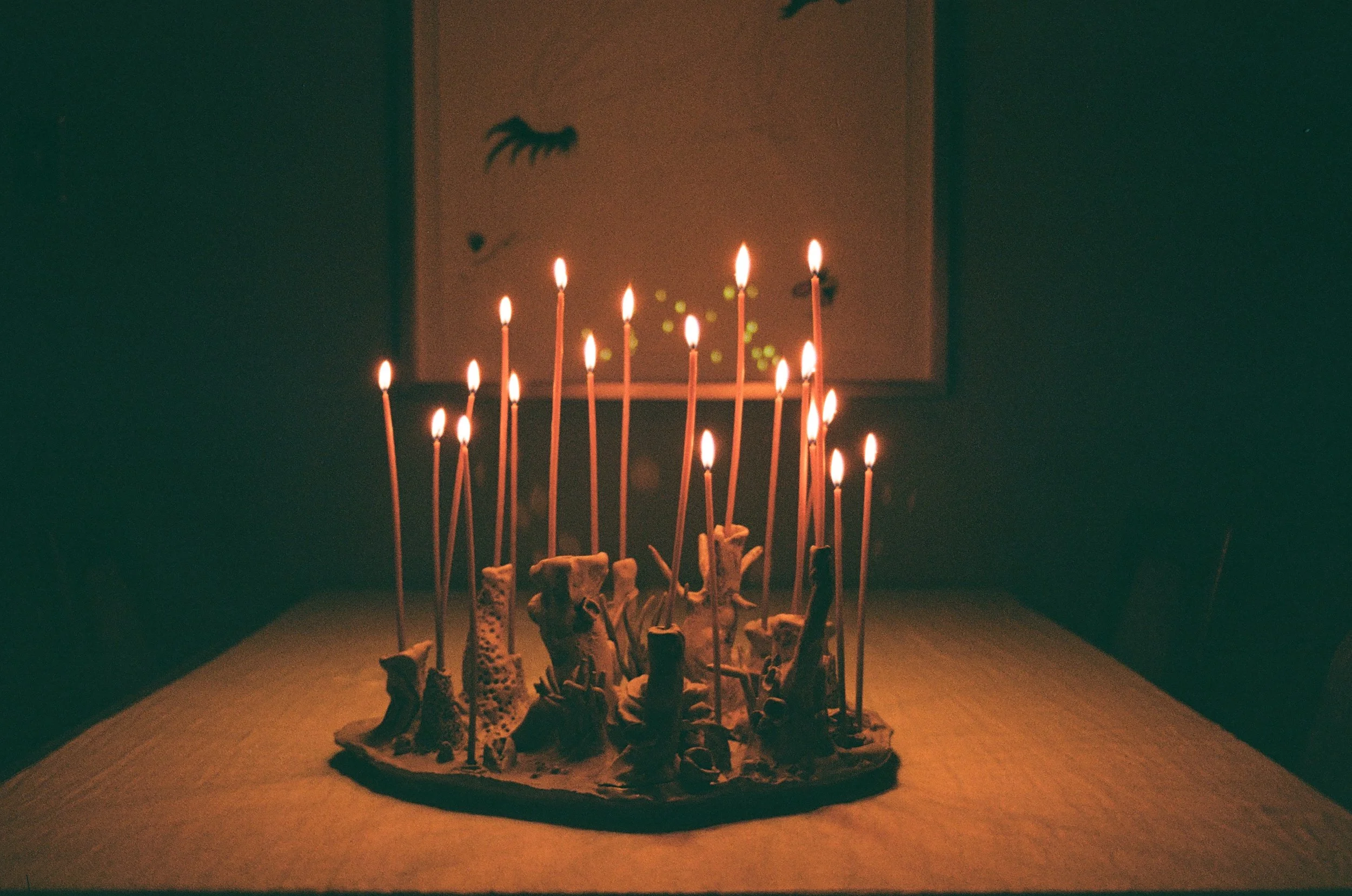 Wm. Tyler Hanchar -

Coral Candelabra, 2025
Red Clay, mixed glazes