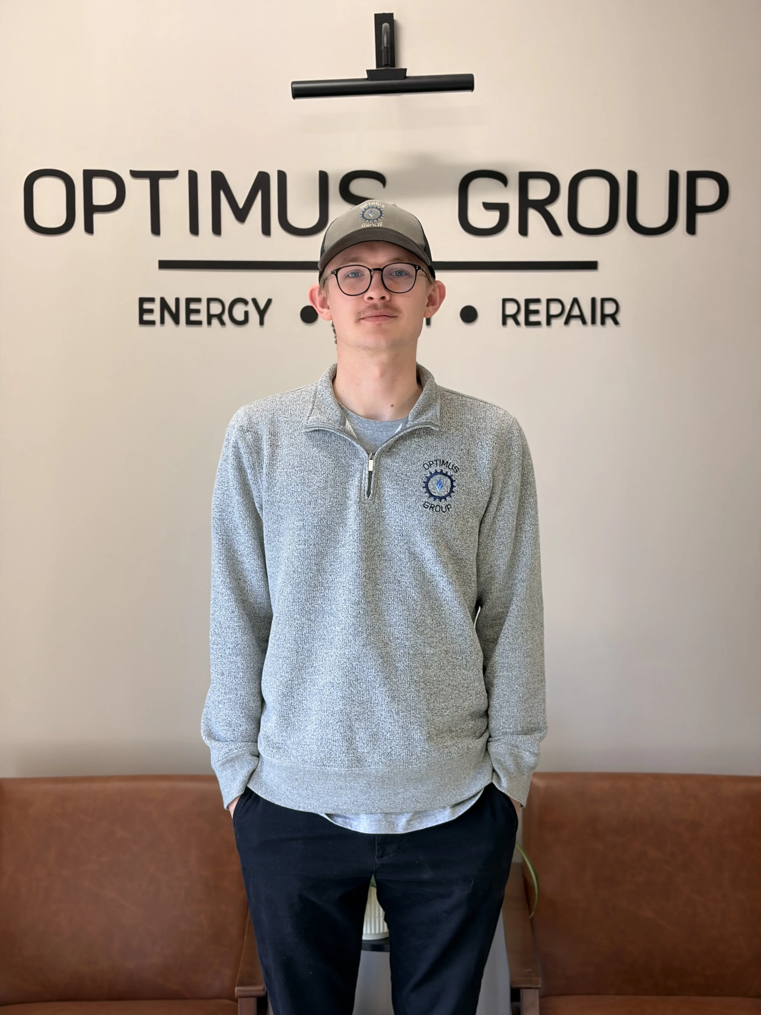 Dawson Armstrong, service writer at Optimus Body Shop. Truck wash, trailer washout, diesel repair, propane autogas, fleet maintenance, Walker MI