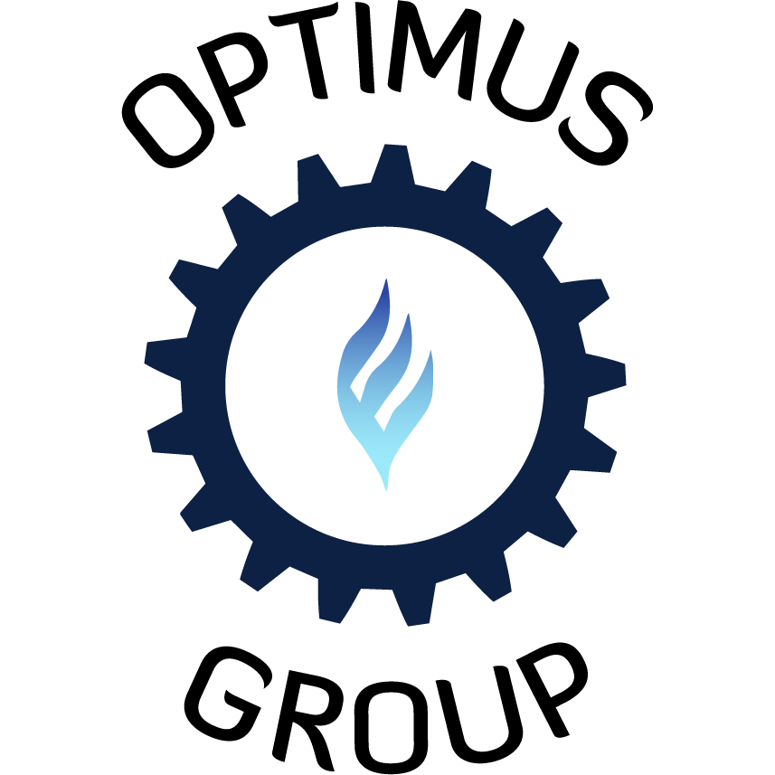 Optimus Group logo. Truck wash, trailer washout, diesel repair, propane autogas, fleet maintenance, Walker MI