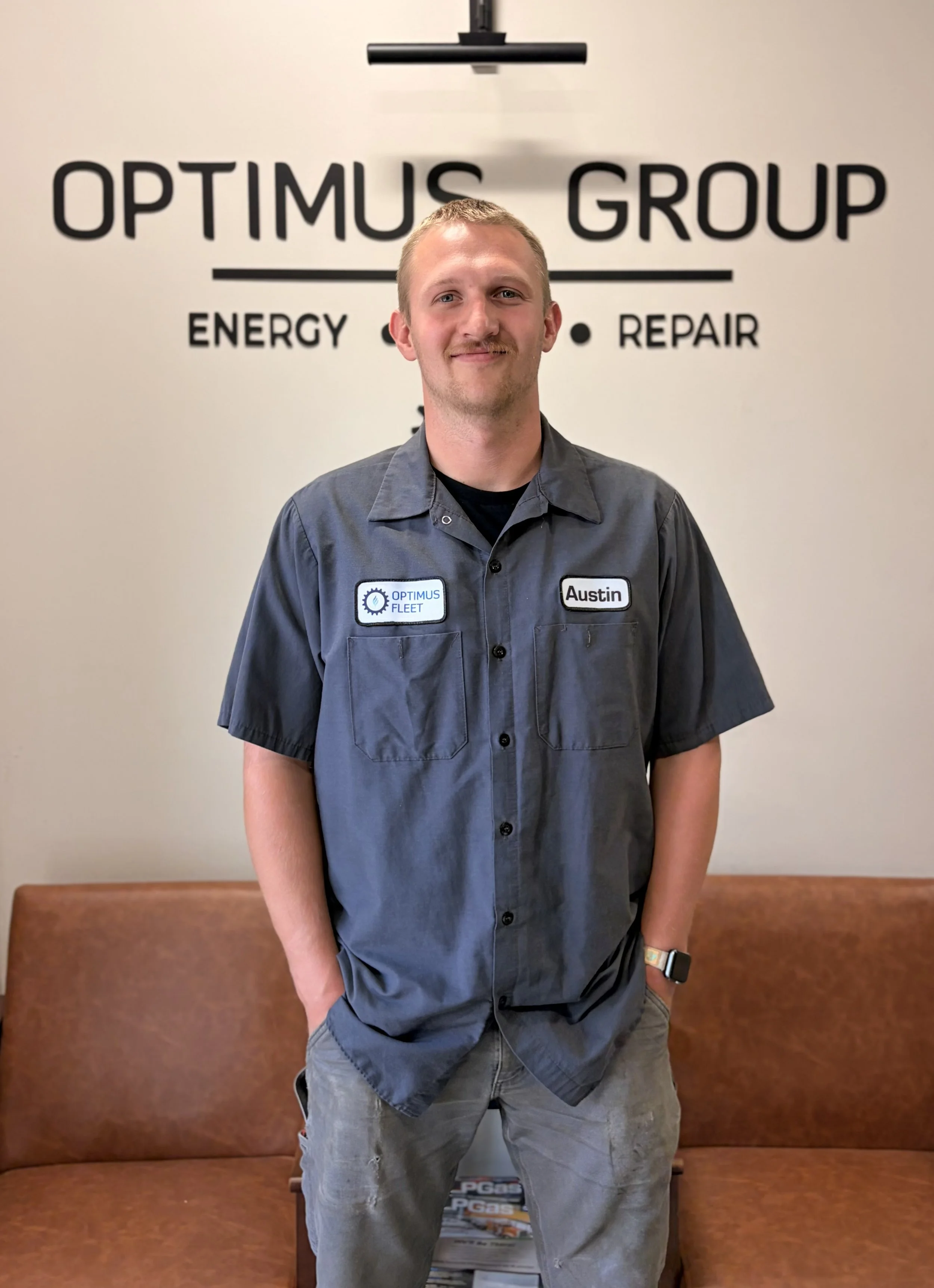 Casen Armstrong , Operation coordinator and propane manager, and truck wash manager for Optimus Group, Optimus Energy, and Optimus Fleet & Auto Repair. Truck wash, trailer washout, diesel repair, propane autogas, fleet maintenance, Walker MI