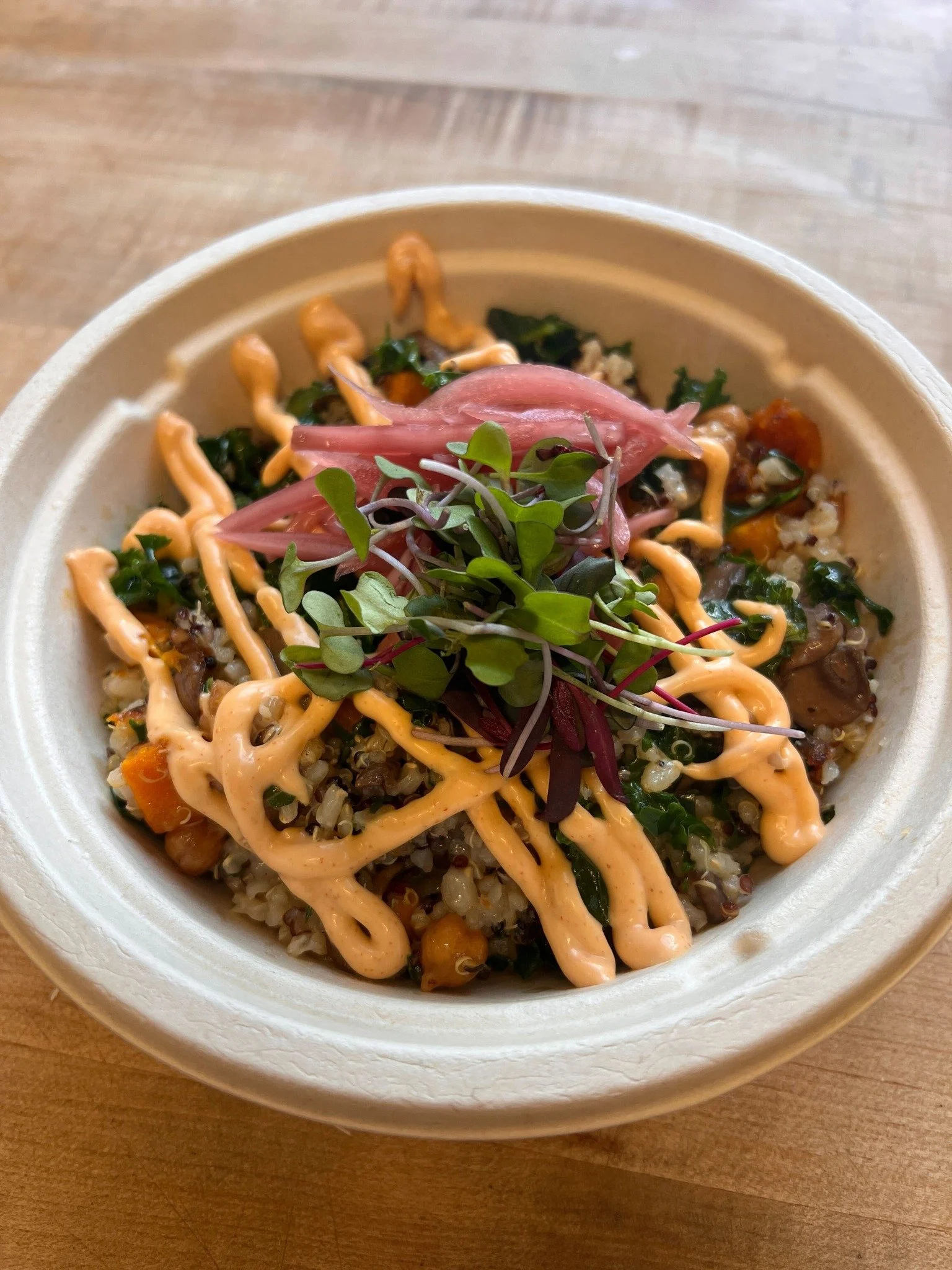 A change of season means a change of menu here at Sweet Beet Cafe!

Eating with our seasons means we get to support our local farmers all year long, and shifting into winter means creative NEW menu items with the new produce we have most abundant acc