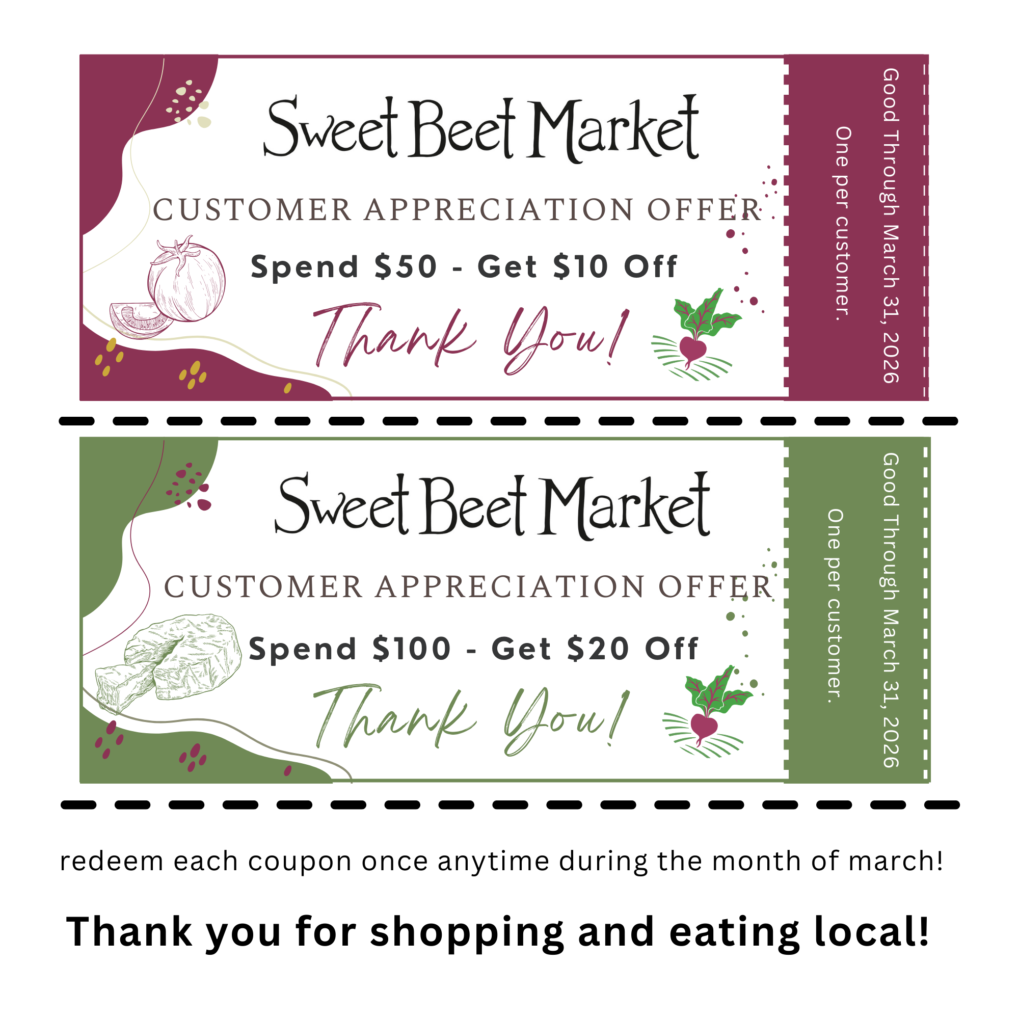 Customer Appreciation Month