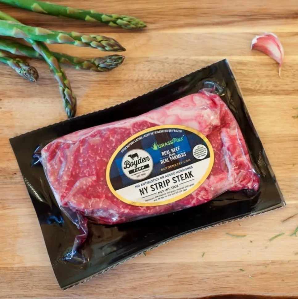At Sweet Beet, we believe knowing where your food comes from matters.

We&rsquo;re proud to carry Boyden Beef from Mark Boyden, a fifth-generation Cambridge Vermont farmer raising pasture-based cattle without antibiotics or hormones. Through their Gr