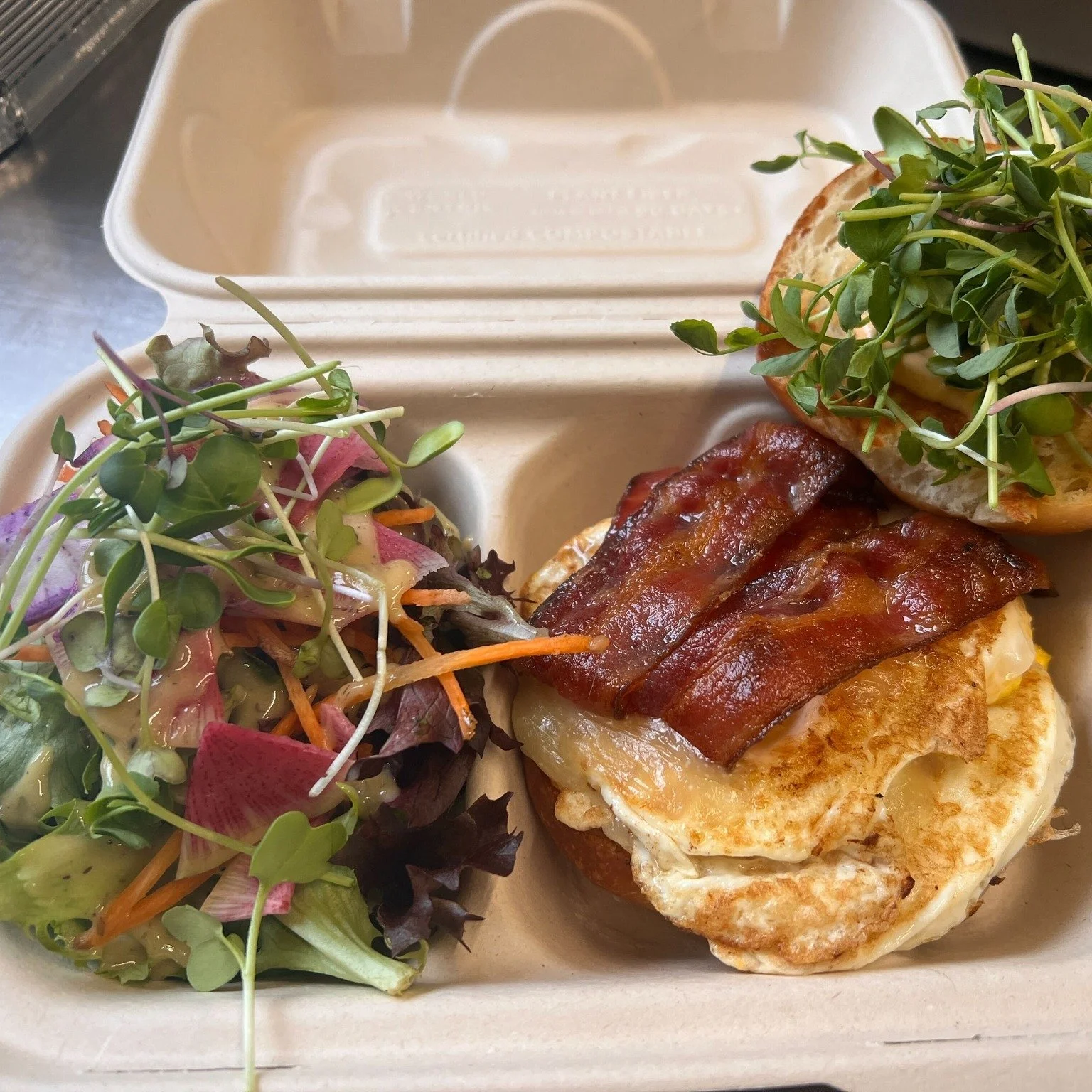 Quick heads up for our Sunday caf&eacute; friends: Our BRISKET SOLD OUT (you all really showed up for it this weekend), so we won&rsquo;t have it on the menu today... BUT everything else is still coming out fresh, hot, and seriously delicious.

There