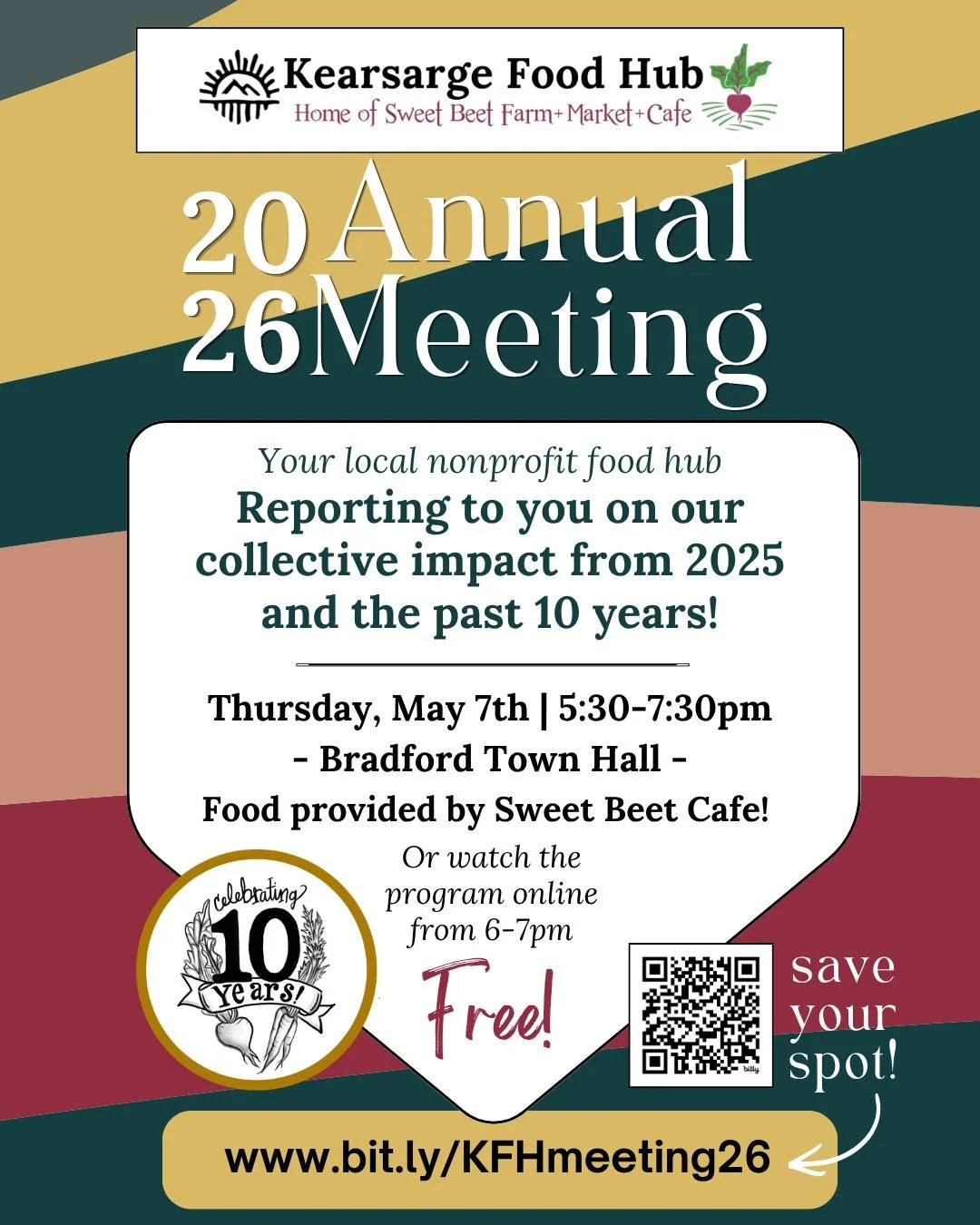 You shop local. You eat local. You help keep farmers farming and neighbors fed in our region. Ever wonder exactly where your dollars ripple out through the local food system?

Join us at the Kearsarge Food Hub Annual Meeting to see how your choices a