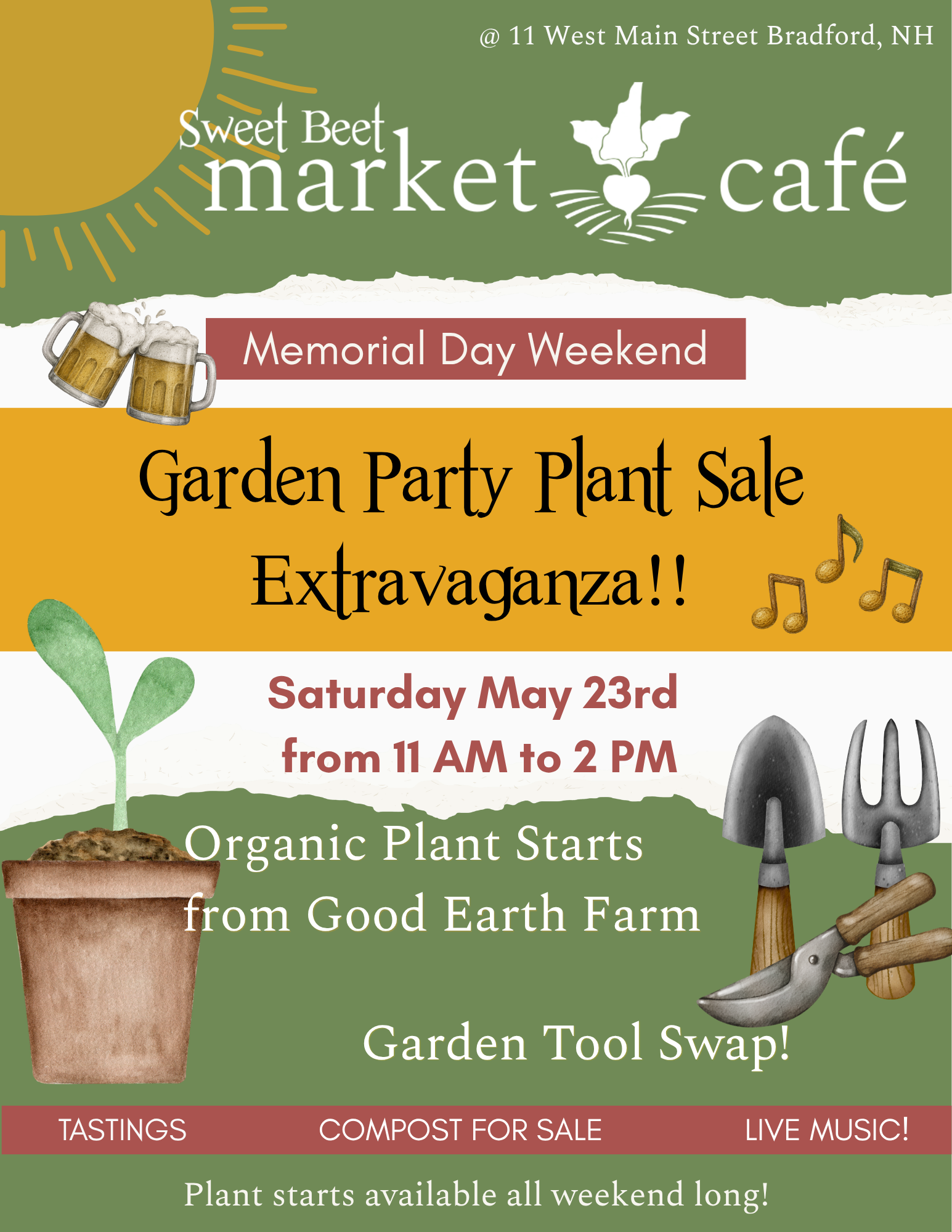 Garden Party Plant Sale Extravaganza