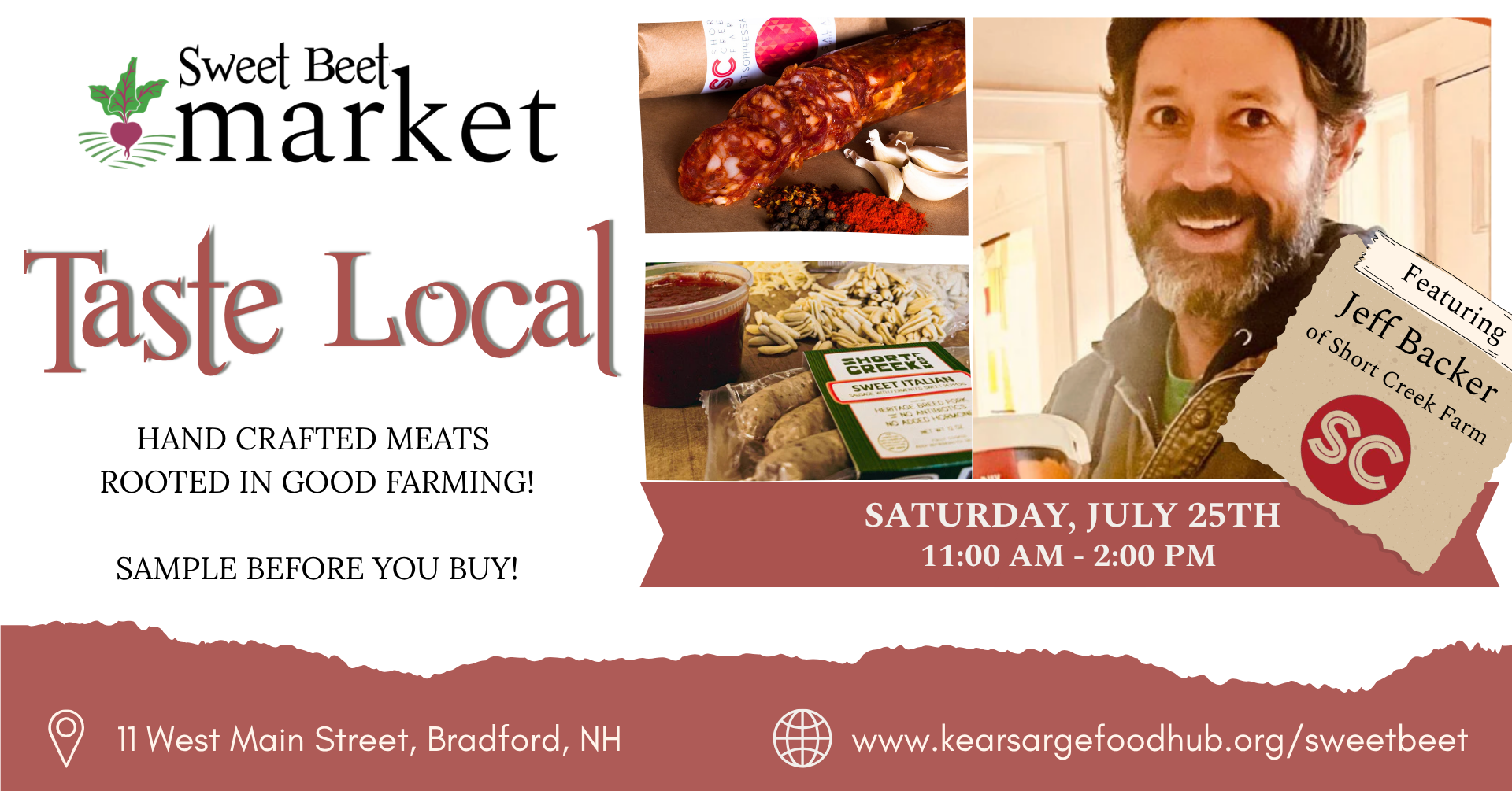 Short Creek Farm Meats Tasting