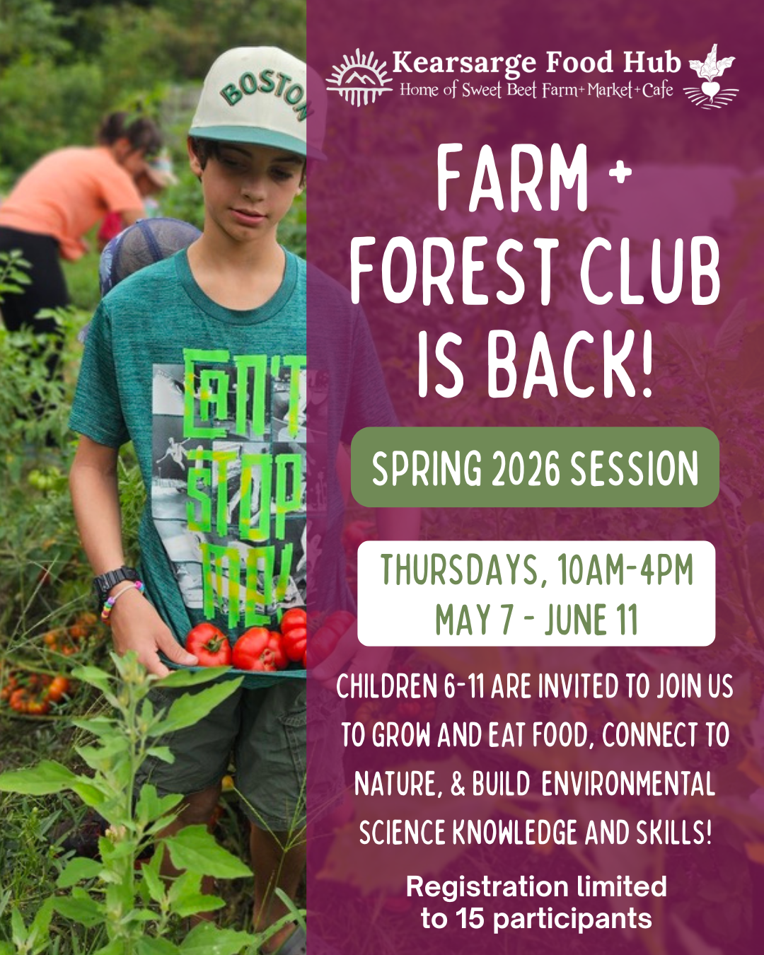 2026 Farm + Forest Club Spring Session