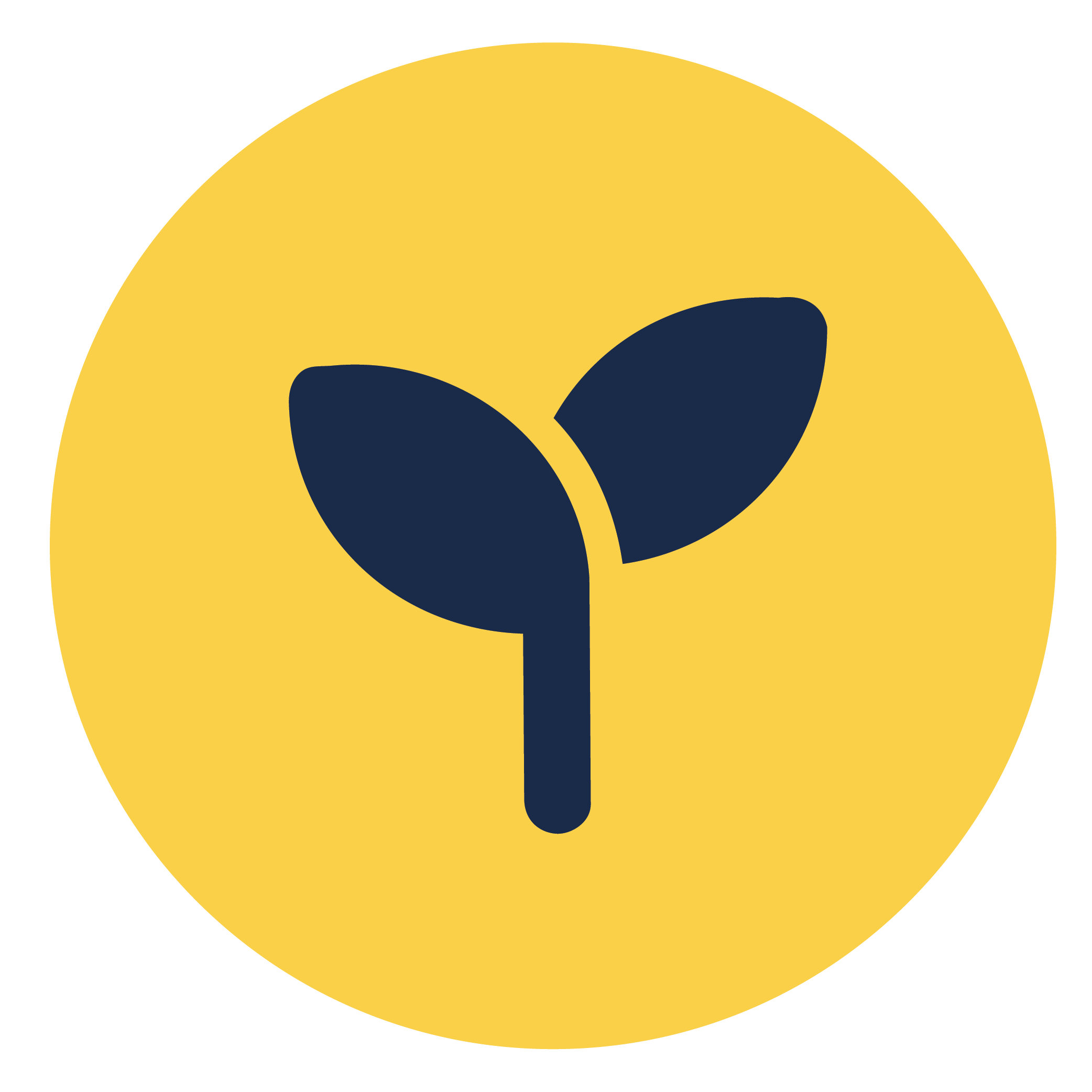 Icon of a sprouting plant