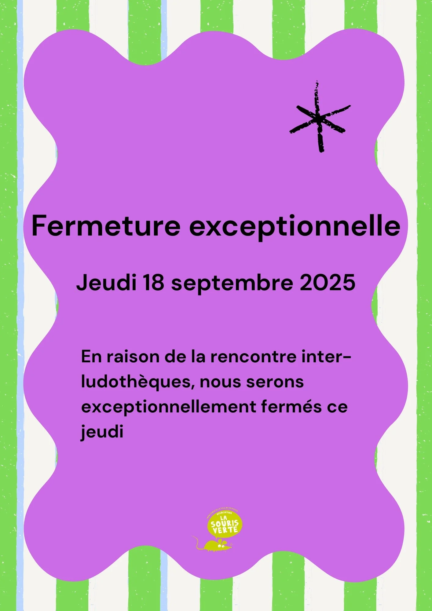 Fermeture Exceptionnelle