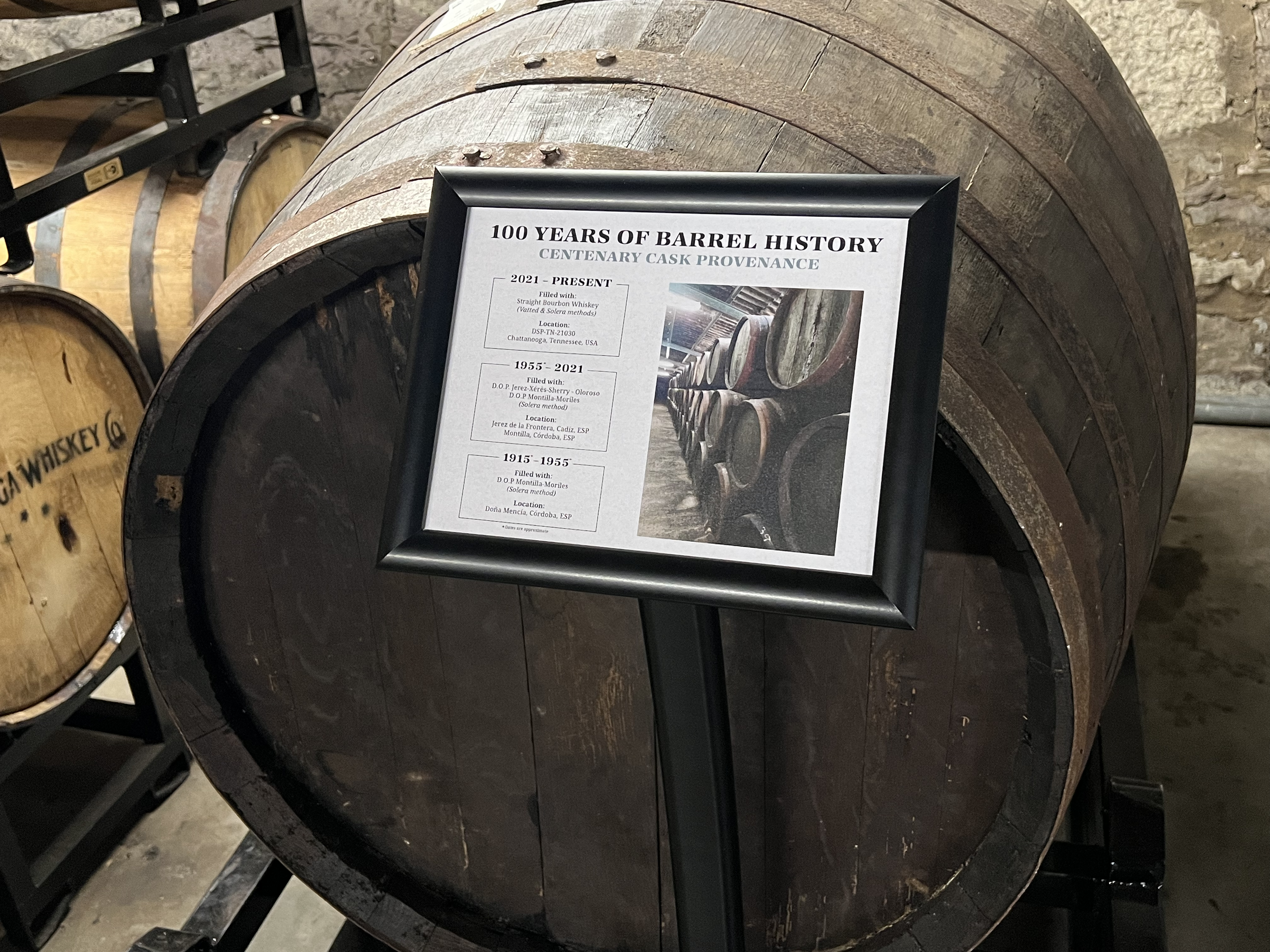 Whiskey Experimental Distillery Barrel in Chattanooga, Tennessee