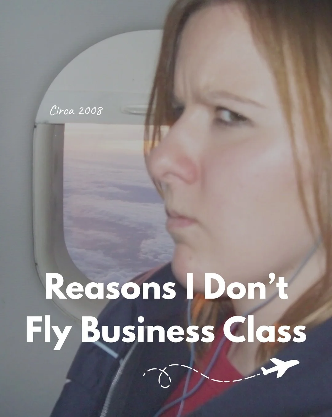 Business class? Couldn&rsquo;t be me. 😂

I&rsquo;d rather spend that money on another flight, an extra night at my destination, or way too many pastries. No offense to the lie-flat crowd, but I&rsquo;ll be back in 28A fighting for the armrest and pr