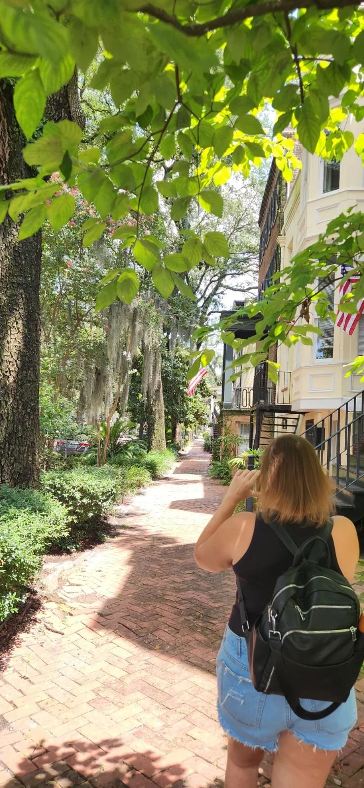 Katie Rockey in Savannah, Georgia