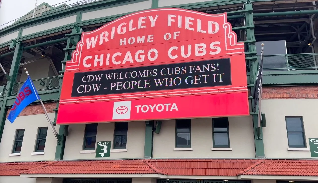Wrigley Field in Chicago, Illinois