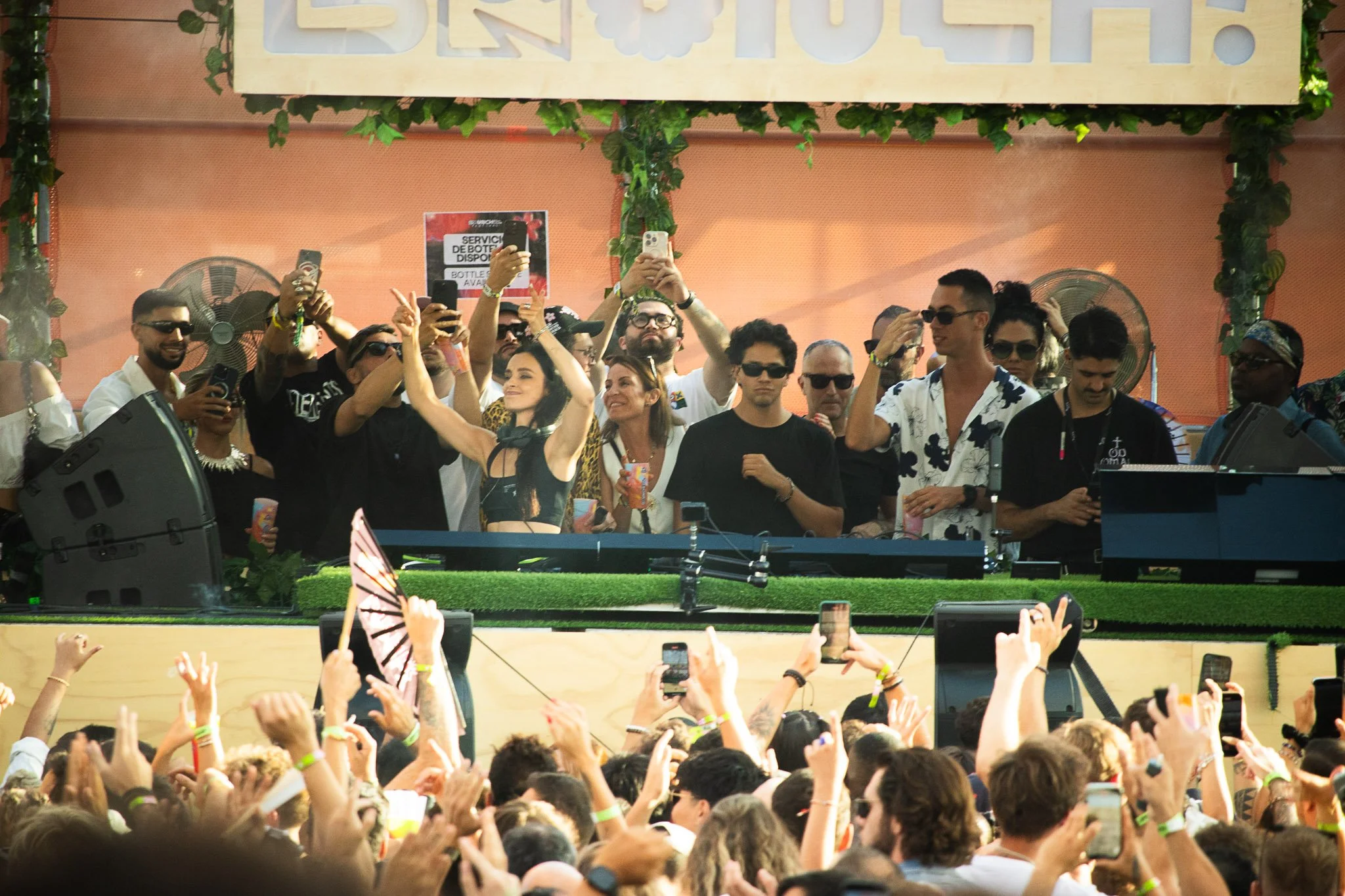 Korolova. Live at Brunch Electronik in Barcelona.Photo: Himel Ahmed (TMN).