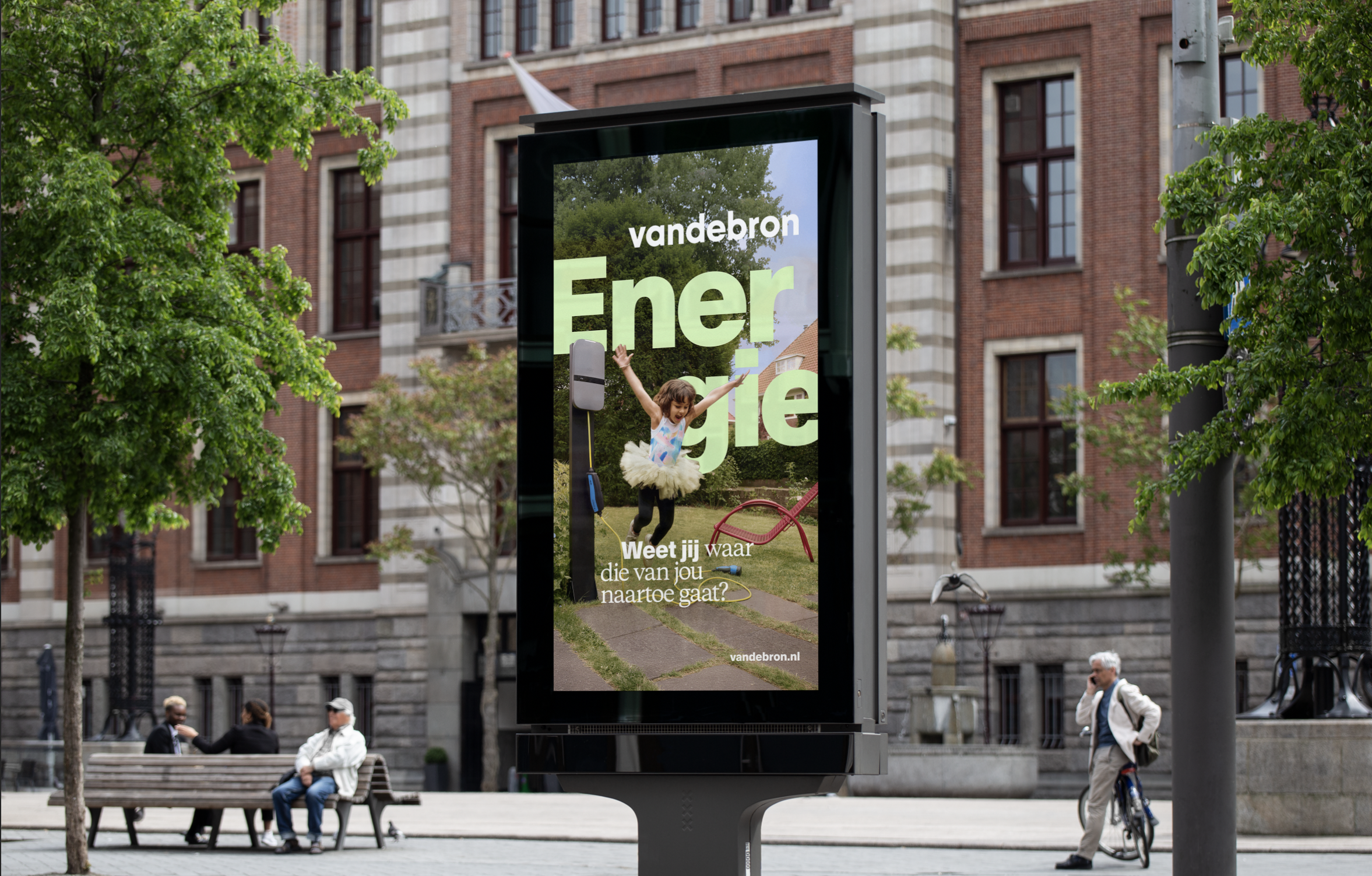 Vandebron (D)OOH: art direction and campaign design | Studio Yukon