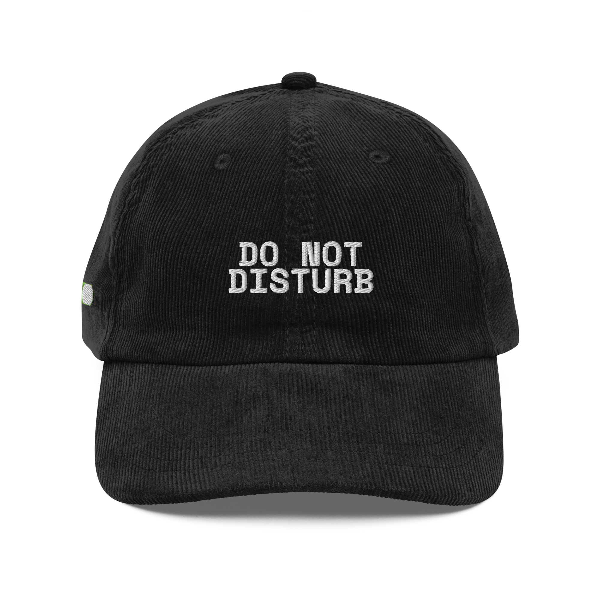 vintage-corduroy-cap-black-front-6a3d430b247e5.png