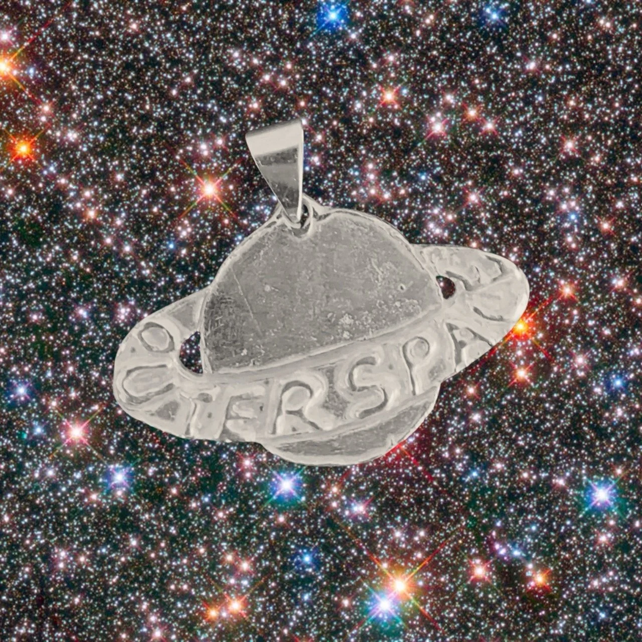 Fwd jewellery anhaenger silber planet saturn westwood