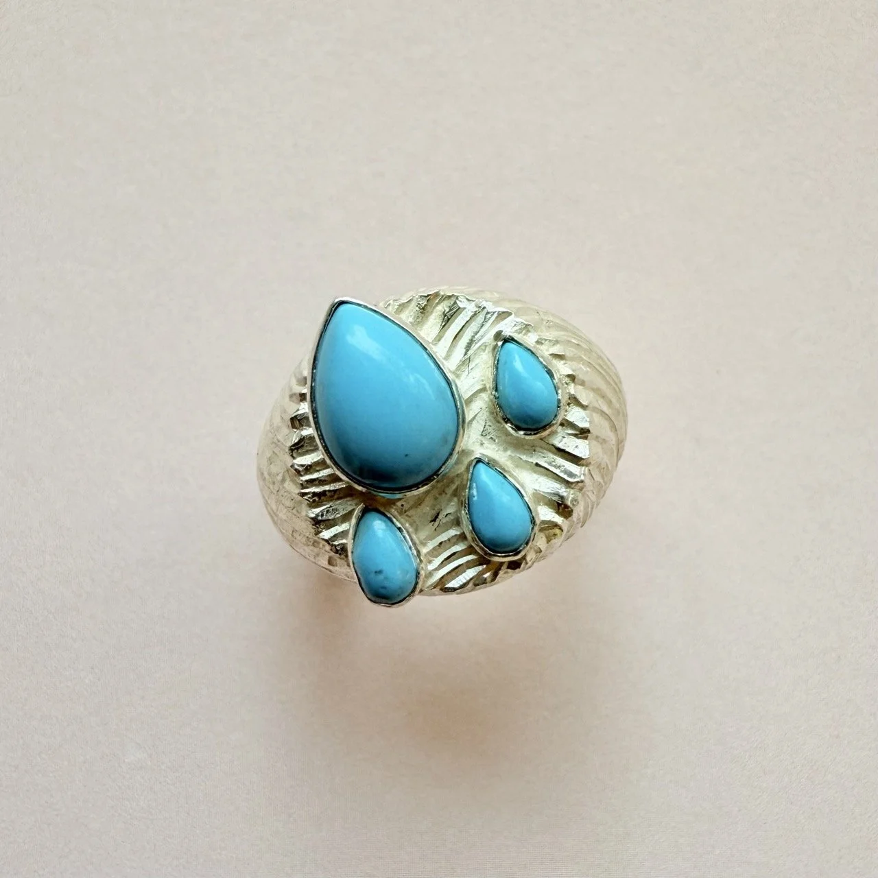 Fwd-jewellery-ring-turquoise türkis unisex münchen handwerk