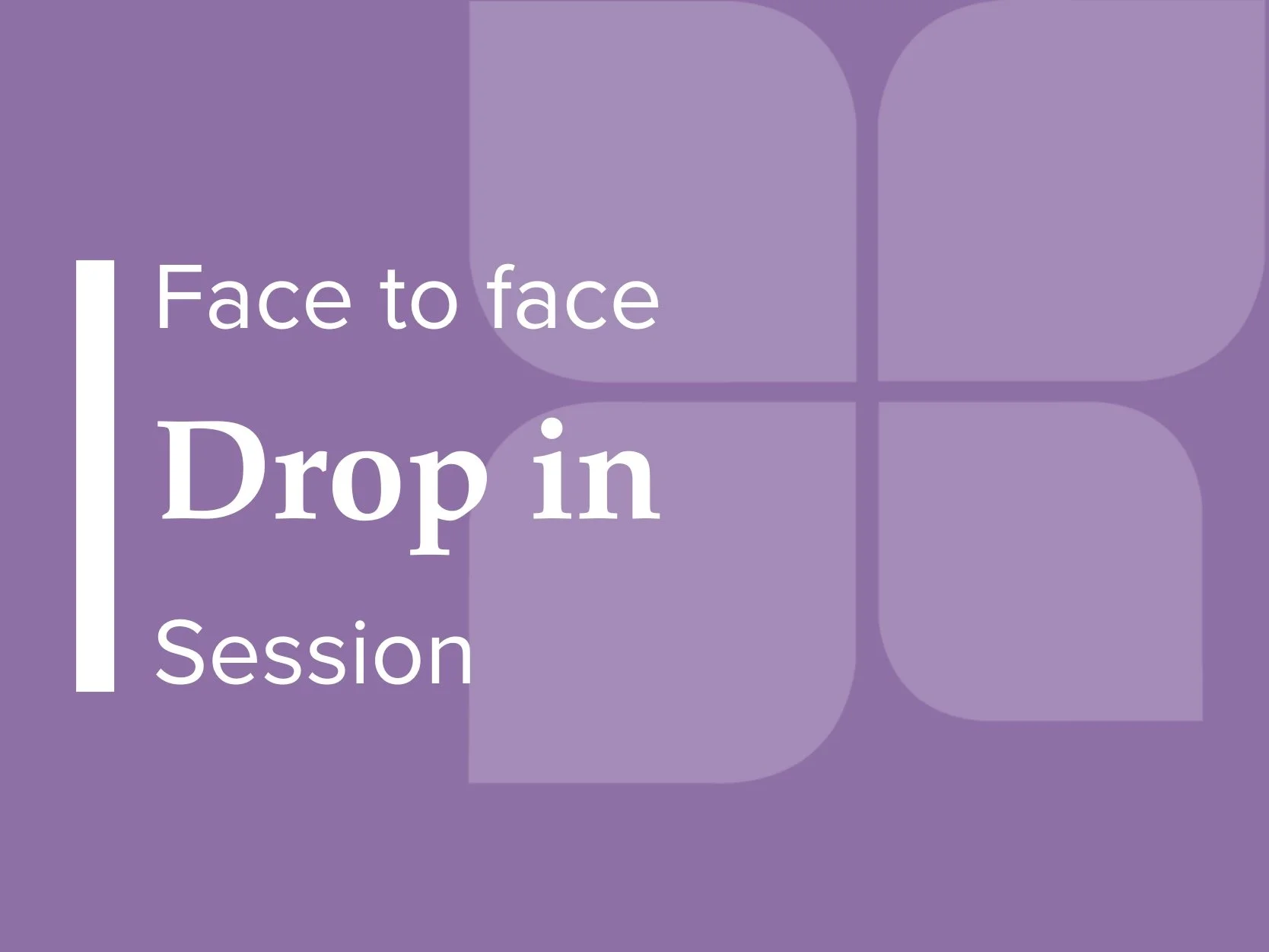 tastelife drop in session (face to face)