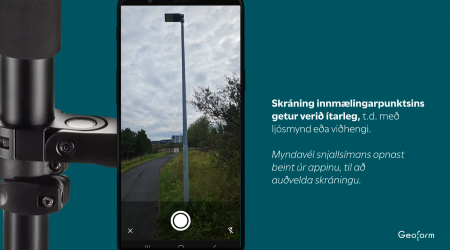 Innmælingar-app og mælaborð fyrir Reykjavík