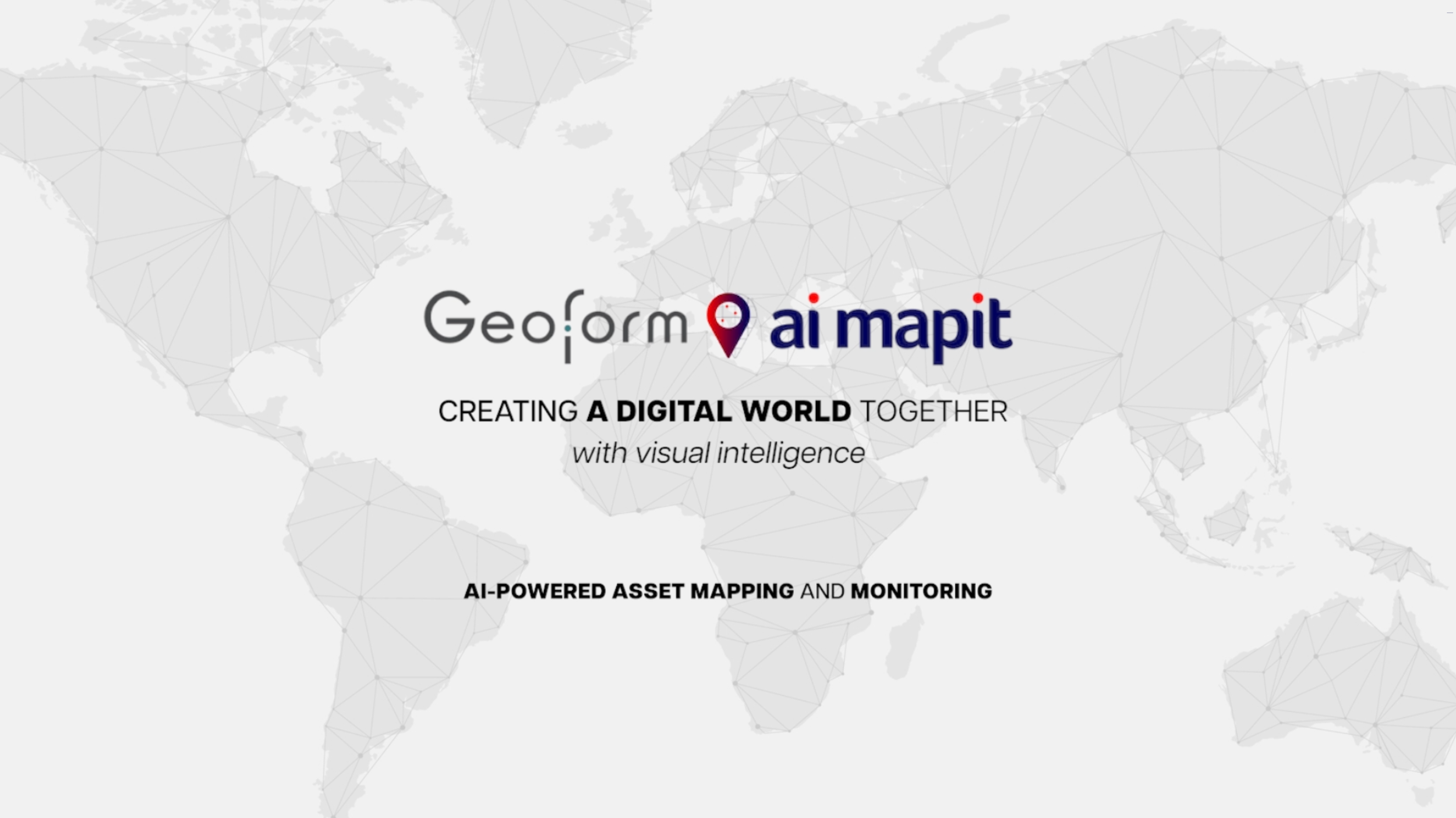 Geoform / AiMapit -  kortlagning innviða með gervigreind