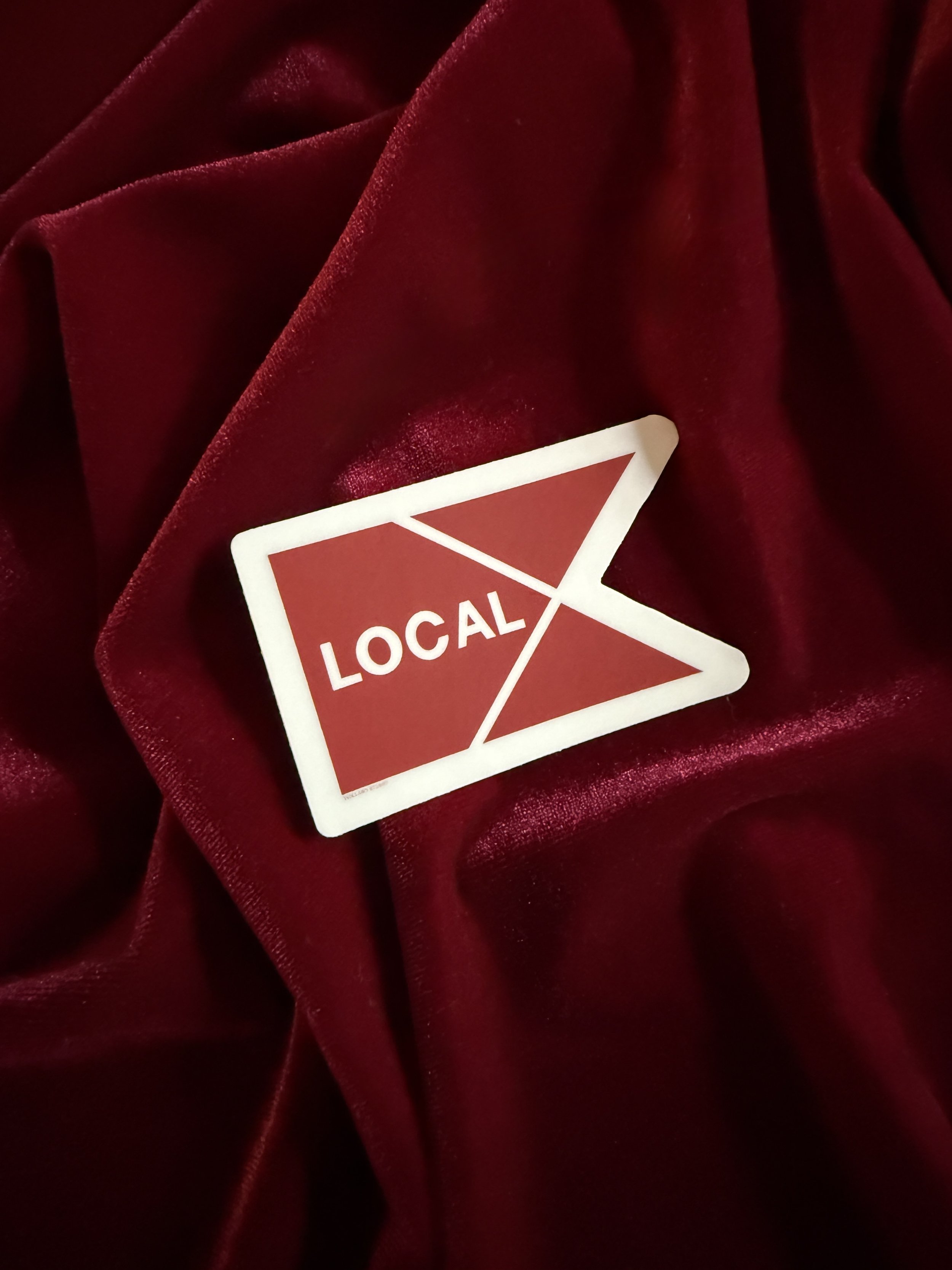 Saltwater Society: LOCAL Burgee Sailing Stickers