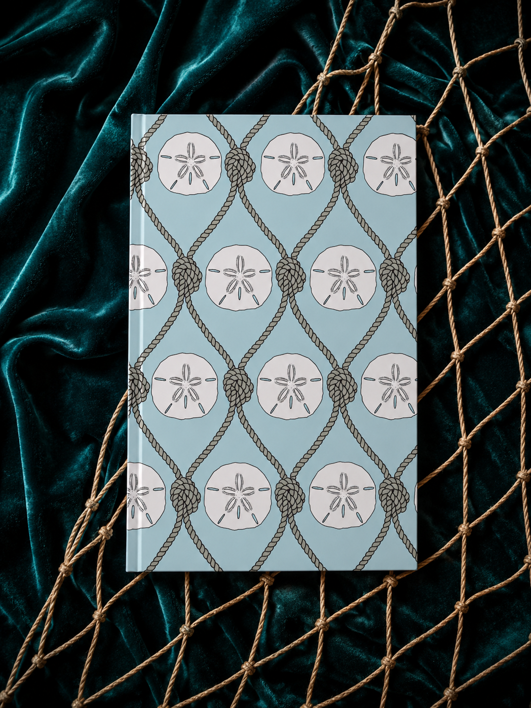 Blue Scallop shell journal Shannon McDonald Tideland Studio.png