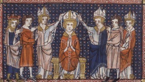 The consecration of Hilary of Poitiers