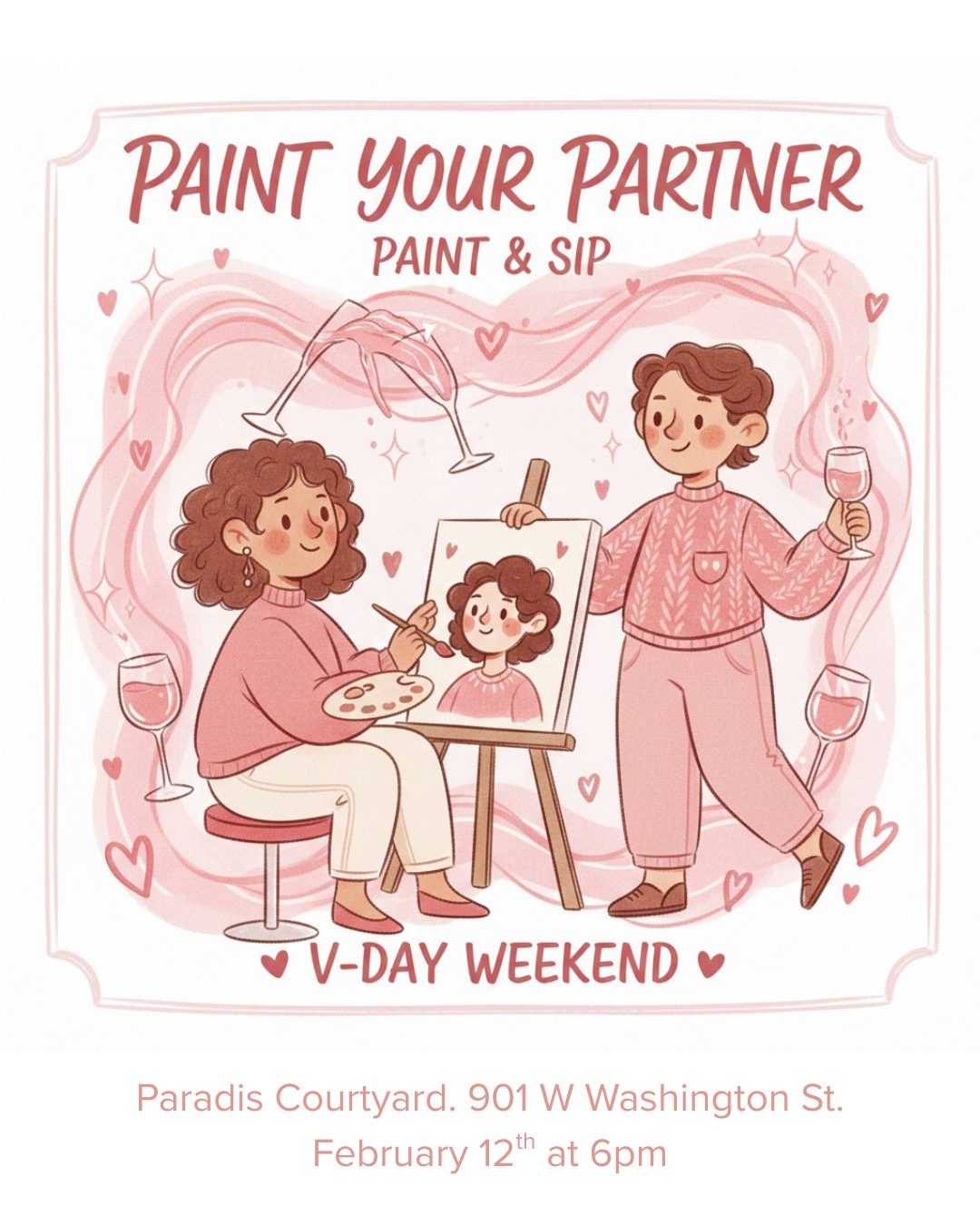 Paint Your Partner Paint n' Sip