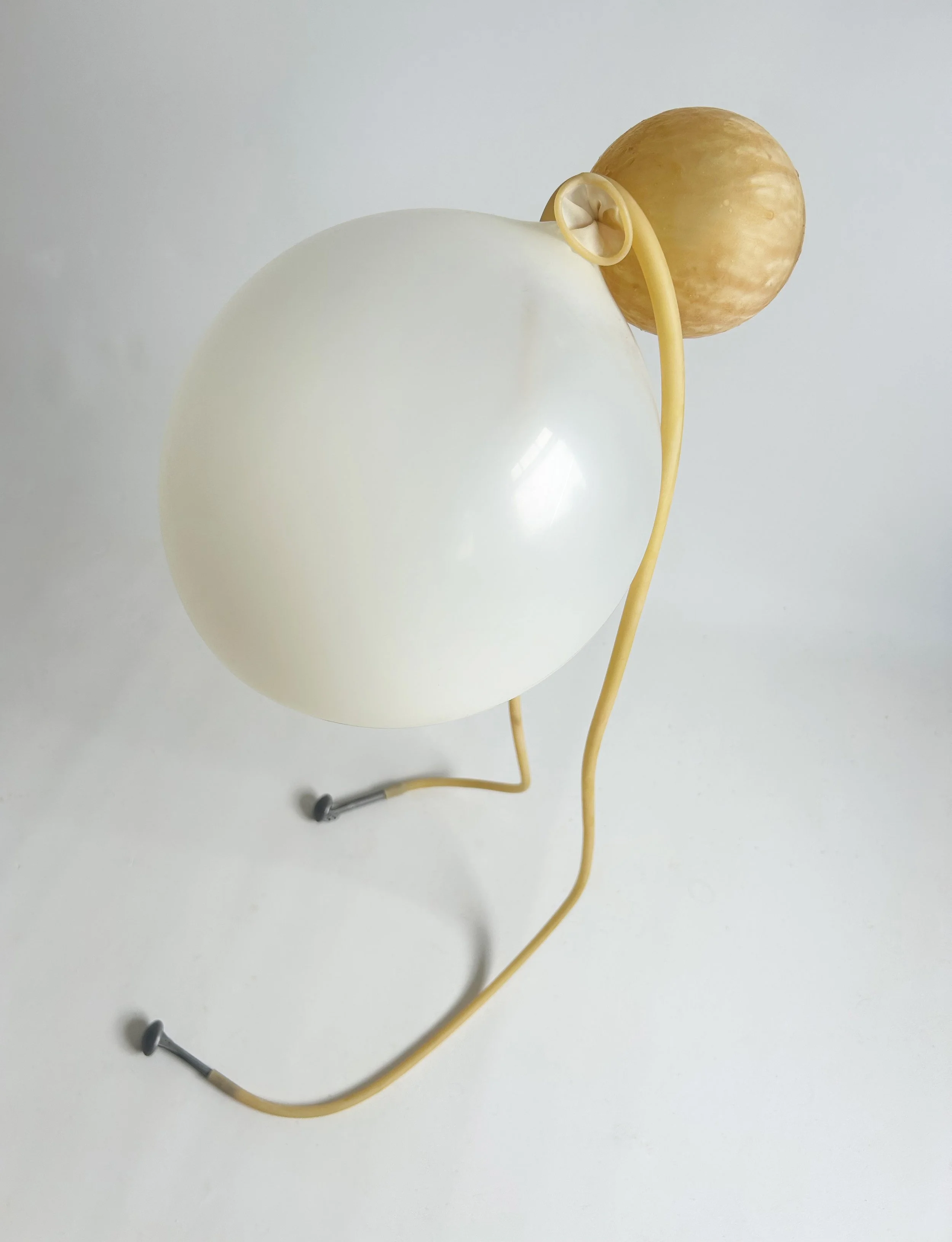 Burden 2026, hip prosthesis, latex, balloon.